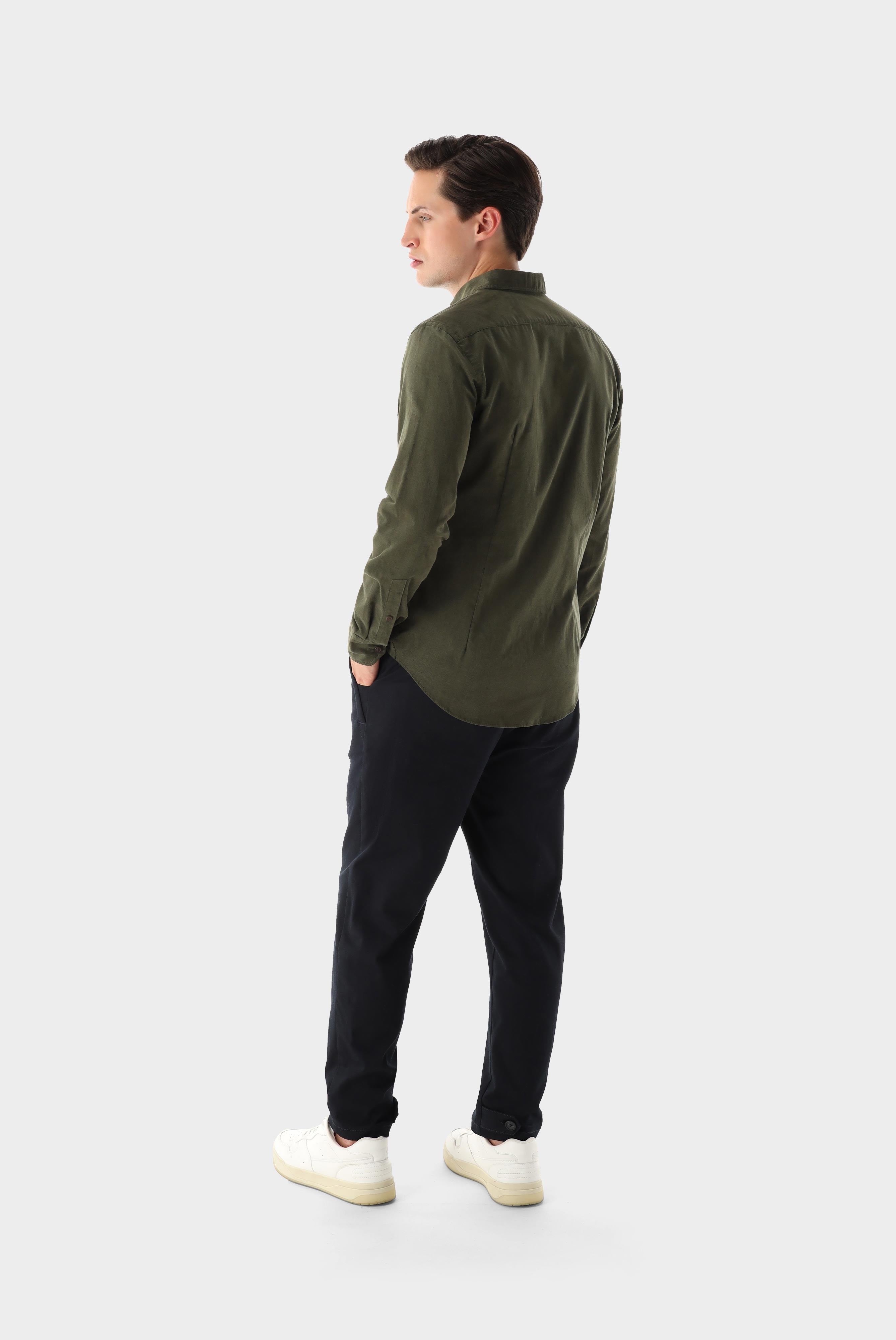 Van Laack-Kordhemd Slim Fit-Hemden & Blusen-Black-Deal-Outlet-by-ARCHIVIST