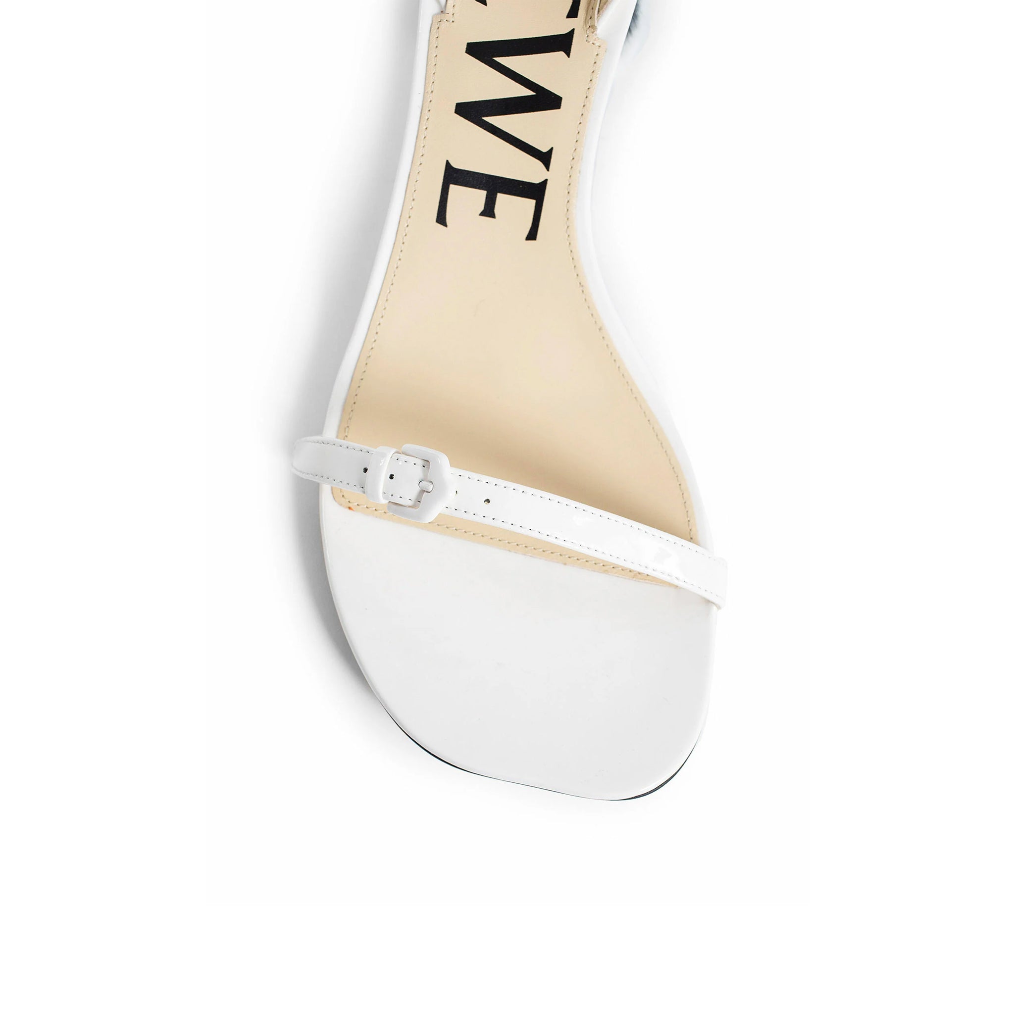 Loewe Petal Brush Leather Sandals