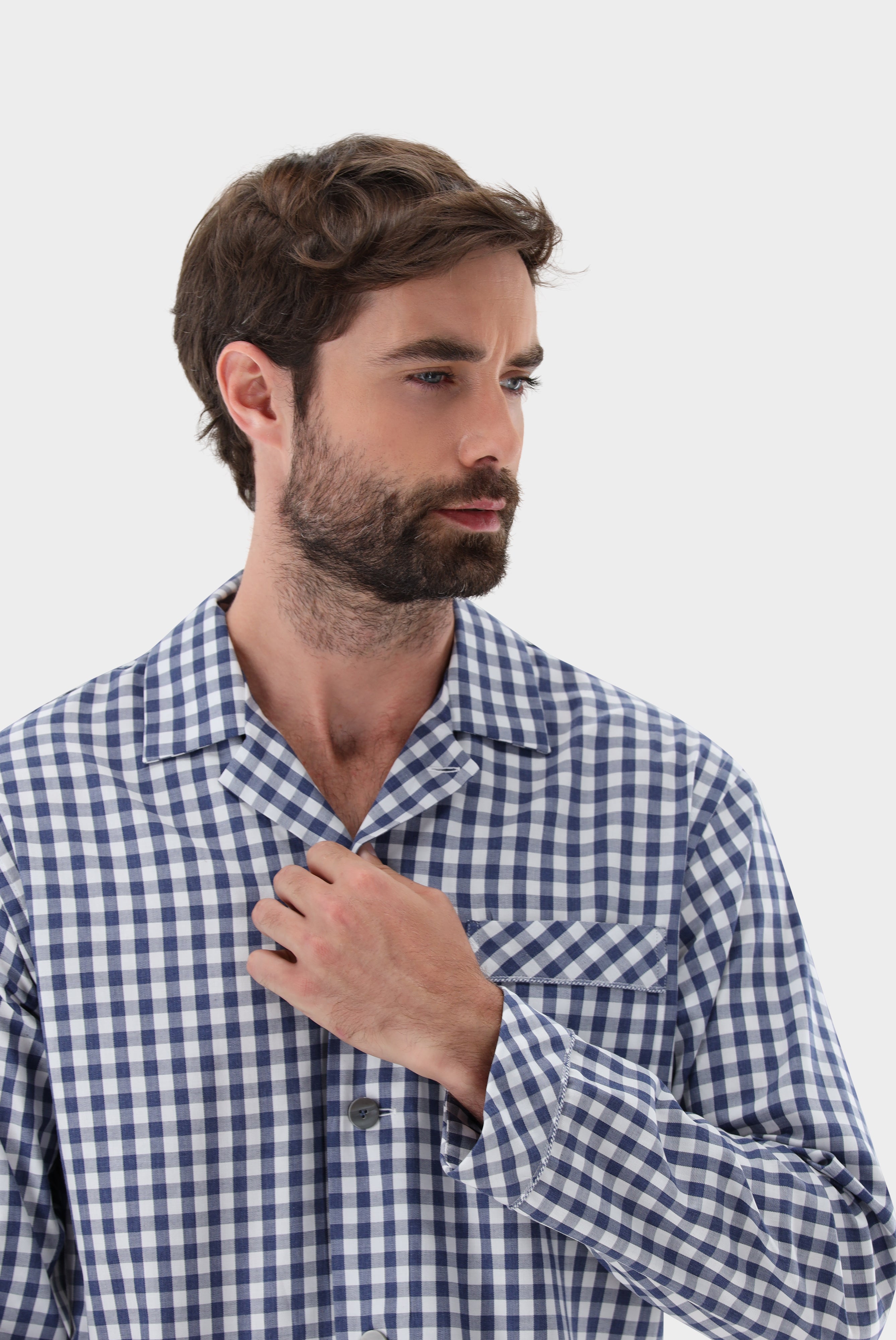 Karierter Flanell Schlafanzug