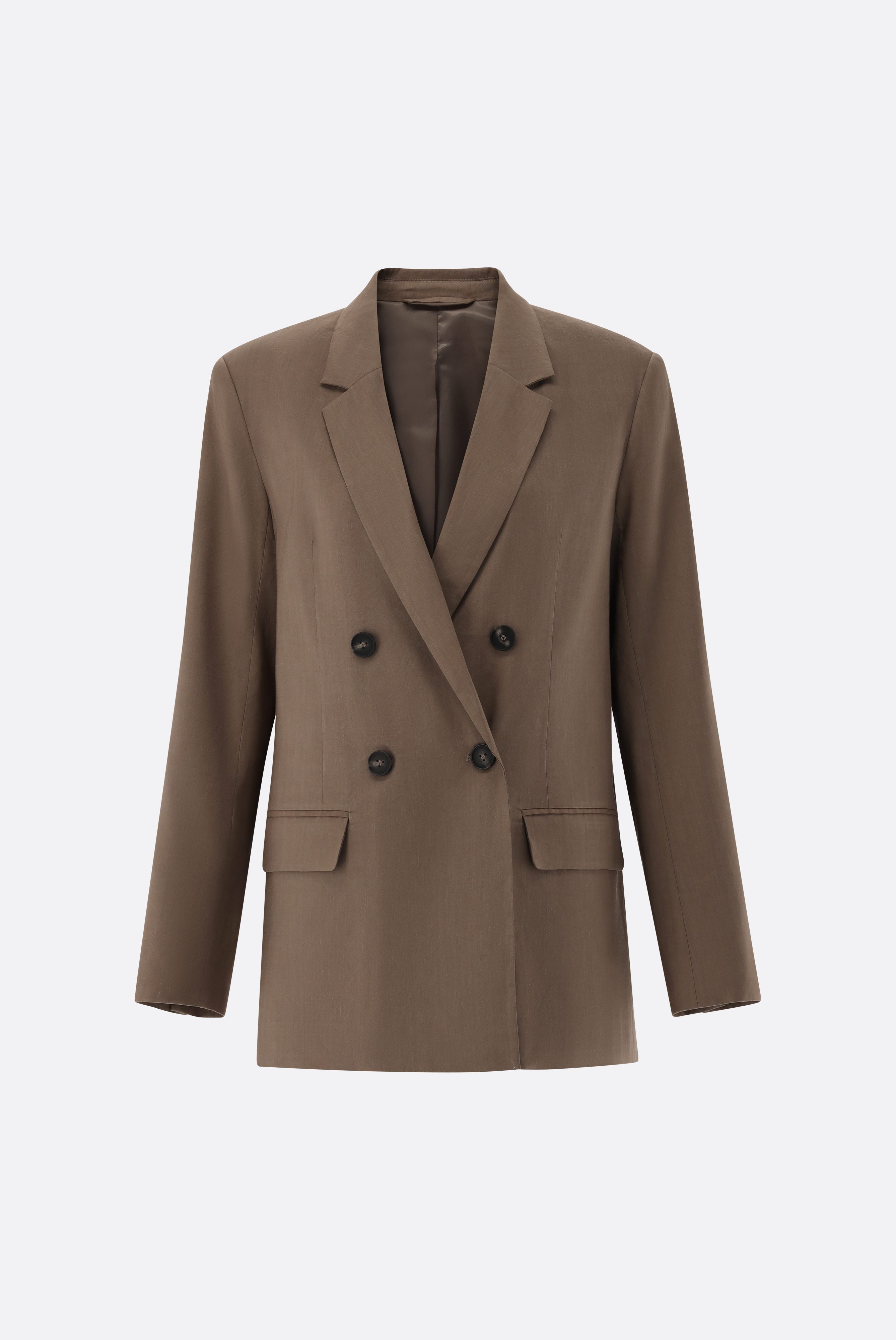 Van Laack-Doppelreihiger Blazer-Jacken & Mäntel-Black-Deal-Outlet-by-ARCHIVIST