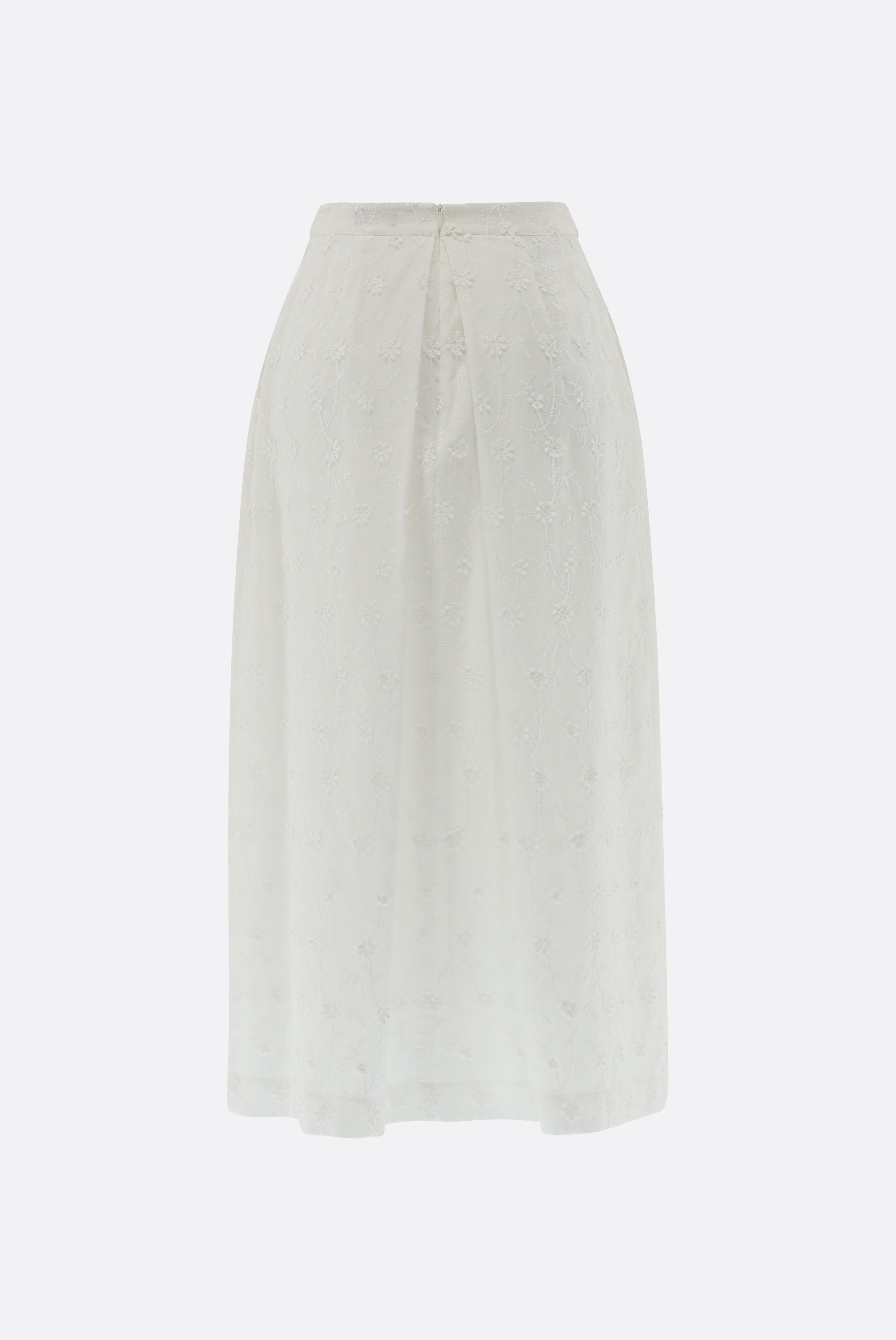 Van Laack-Bestickter Midi-Rock-Kleider & Röcke-Black-Deal-Outlet-by-ARCHIVIST