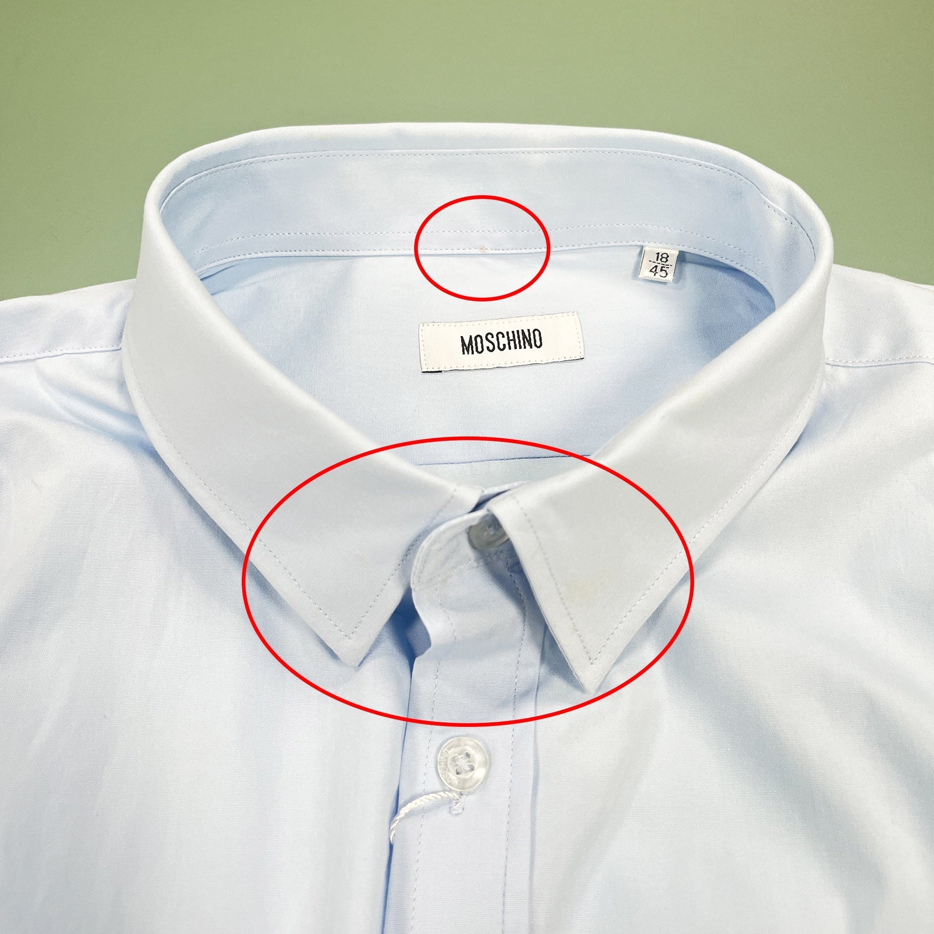 Moschino-Moschino Cotton Shirt-MEN CLOTHING-Black-Deal-Outlet-by-ARCHIVIST