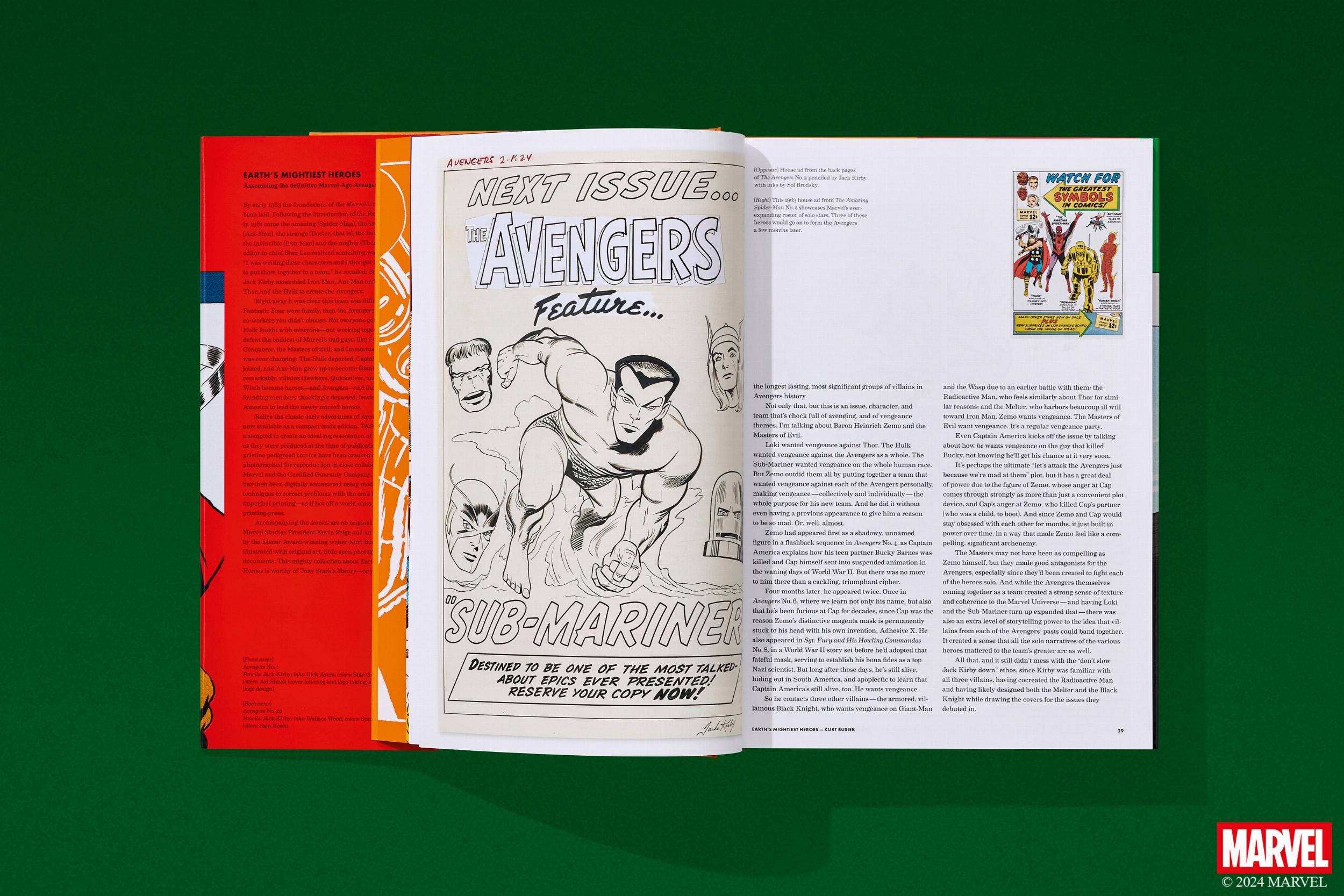 Taschen-Marvel Comics Library. Avengers. 1963–1965 (English)-Comics-Black-Deal-Outlet-by-ARCHIVIST