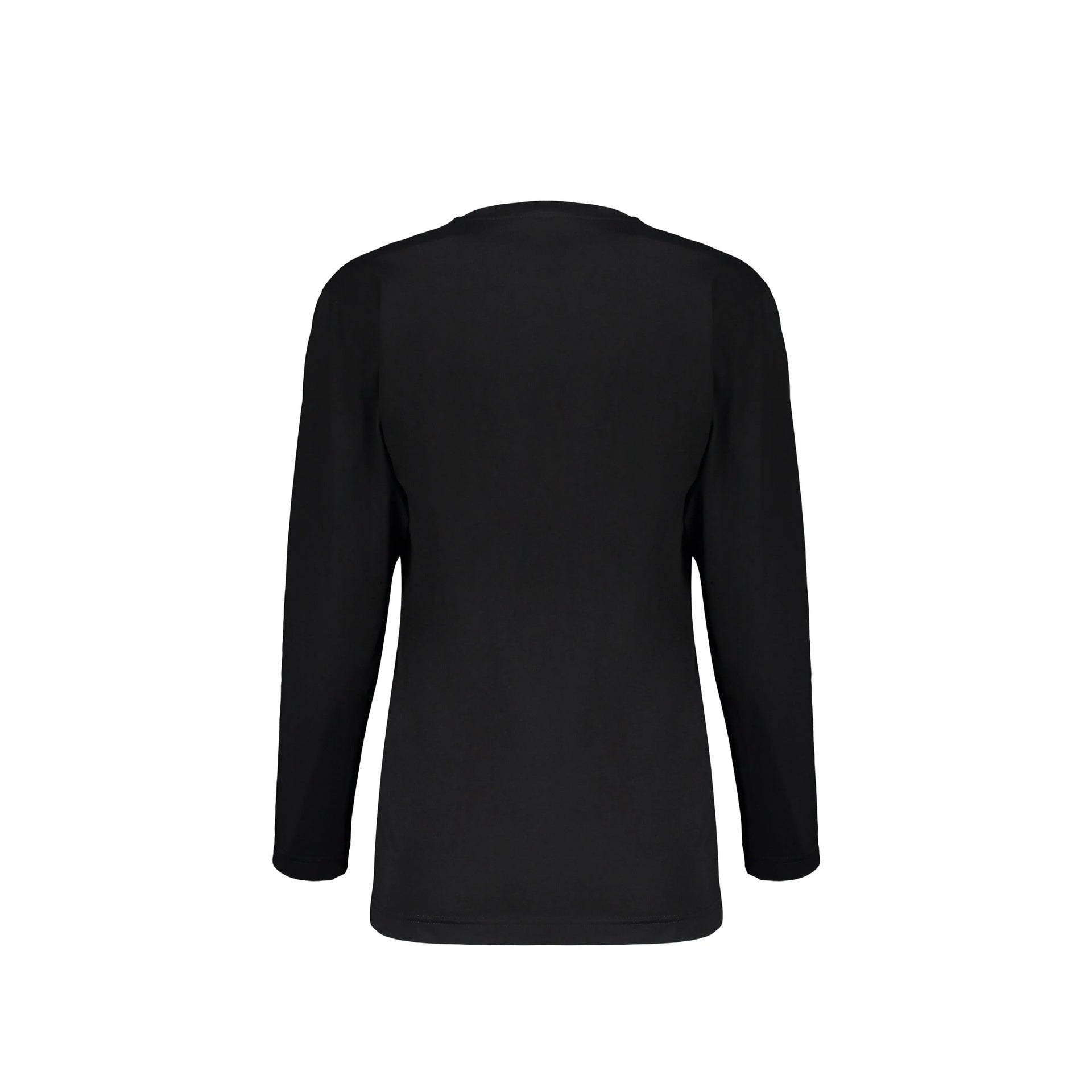 Moschino Couture-Moschino Couture Long Sleeve T-shirt-WOMEN CLOTHING-Black-Deal-Outlet-by-ARCHIVIST