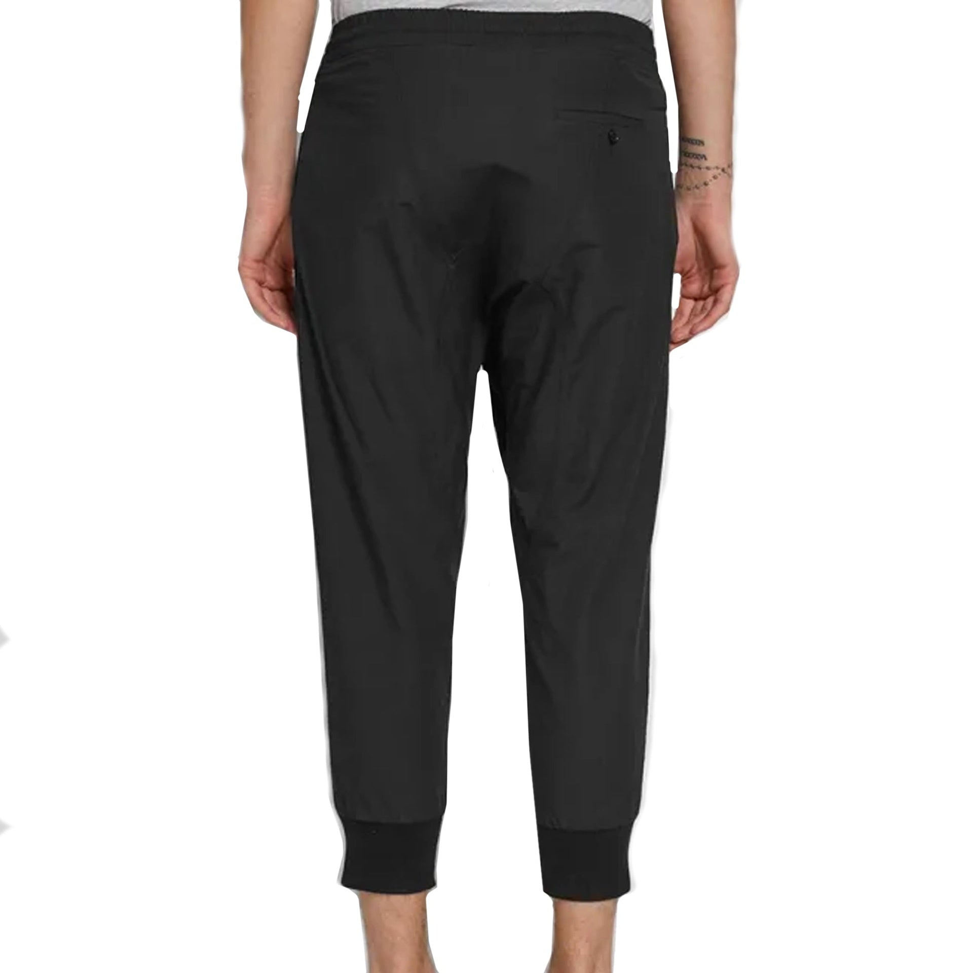 Neil Barrett-Neil Barrett Cotton Pants-MEN CLOTHING-Black-Deal-Outlet-by-ARCHIVIST