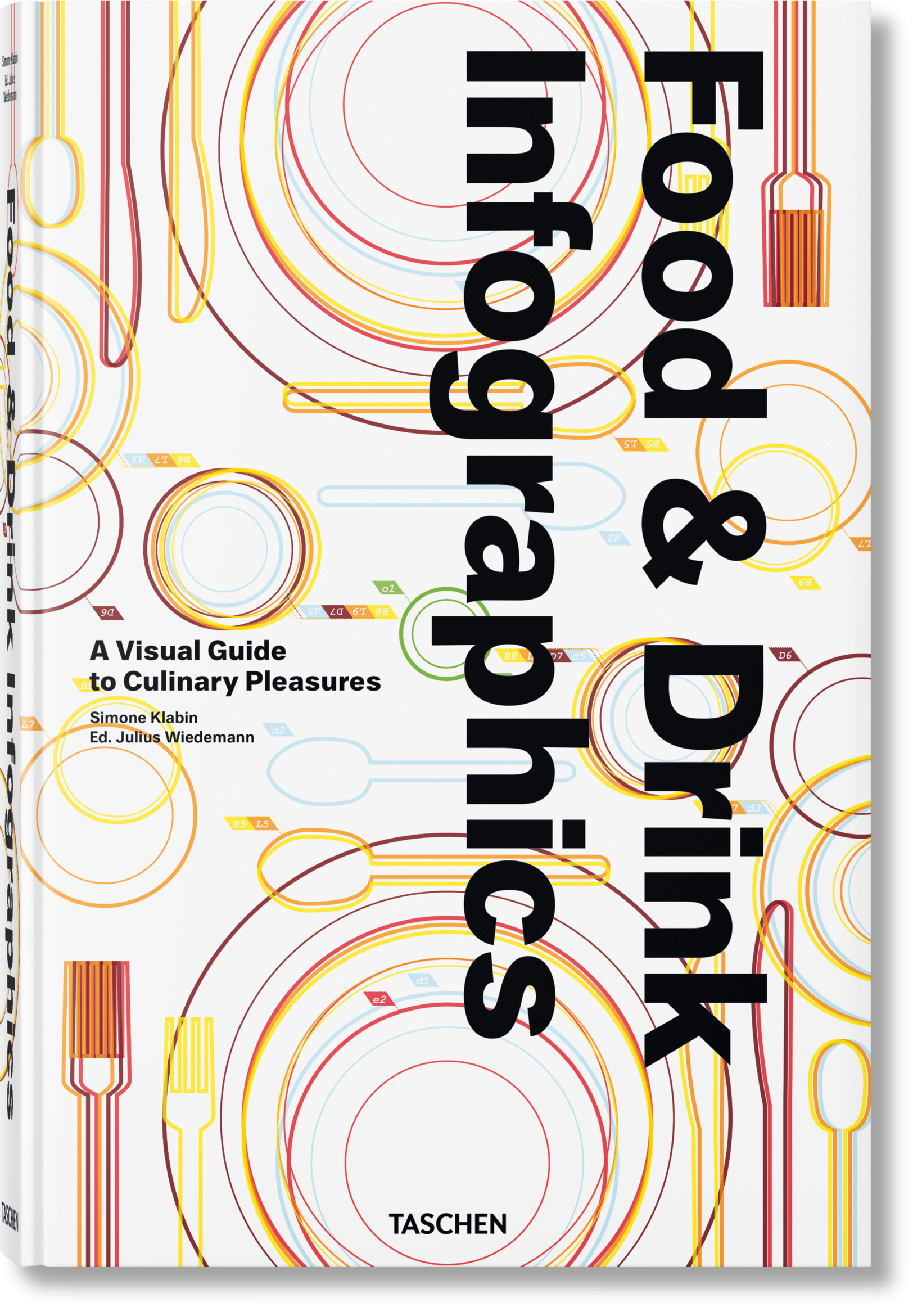 Taschen-Food & Drink Infographics. A Visual Guide to Culinary Pleasures (German, French, English)-Graphic Design-Black-Deal-Outlet-by-ARCHIVIST