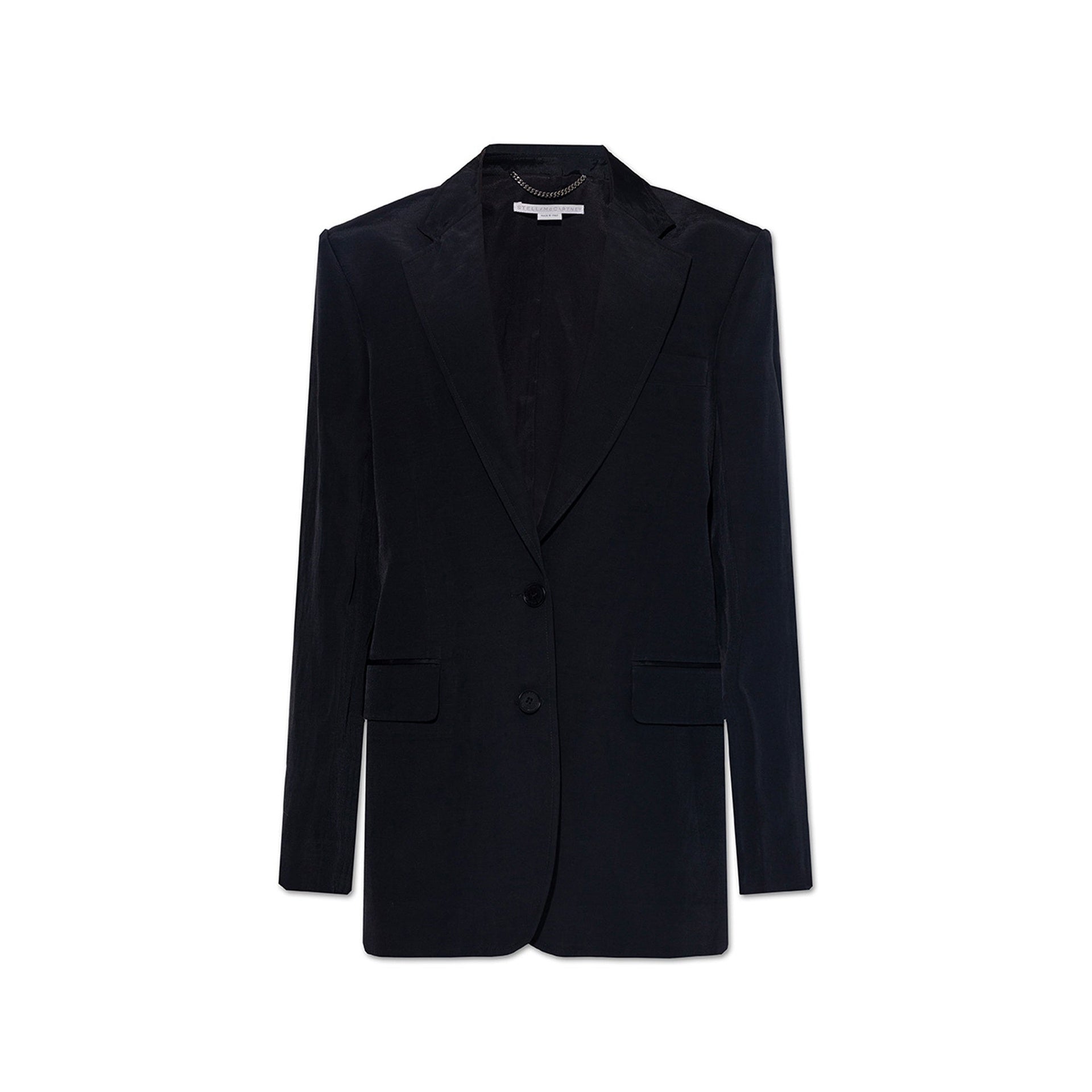 Stella Mccartney-Stella Mccartney Blazer Jacket-WOMEN CLOTHING-Black-Deal-Outlet-by-ARCHIVIST