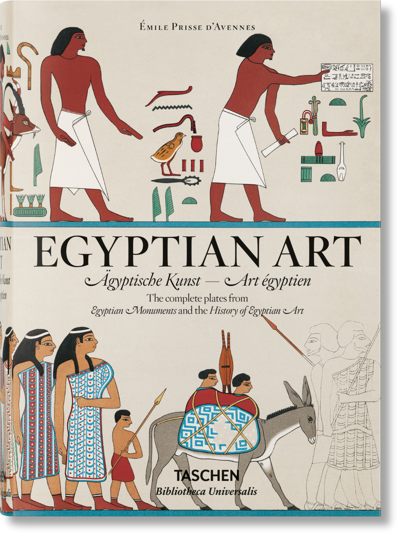 Taschen-Prisse d'Avennes. Egyptian Art (German, French, English)-Art-Black-Deal-Outlet-by-ARCHIVIST