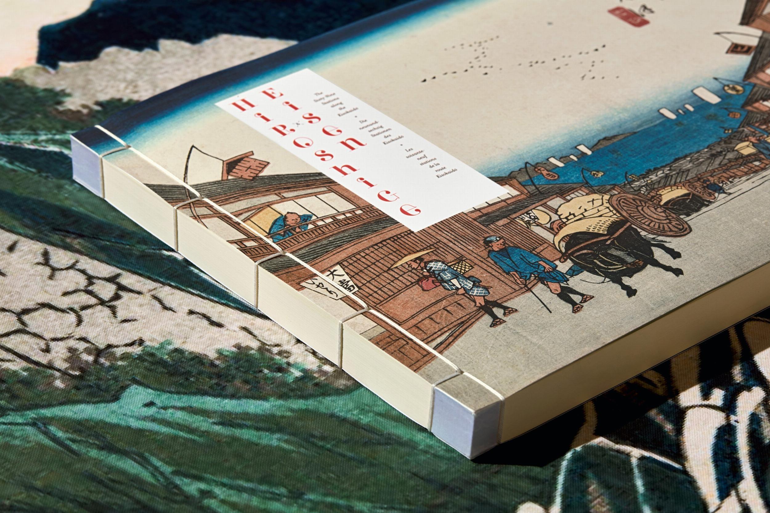 Taschen-Hiroshige & Eisen. The Sixty-Nine Stations along the Kisokaido (German, French, English)-Art-Black-Deal-Outlet-by-ARCHIVIST