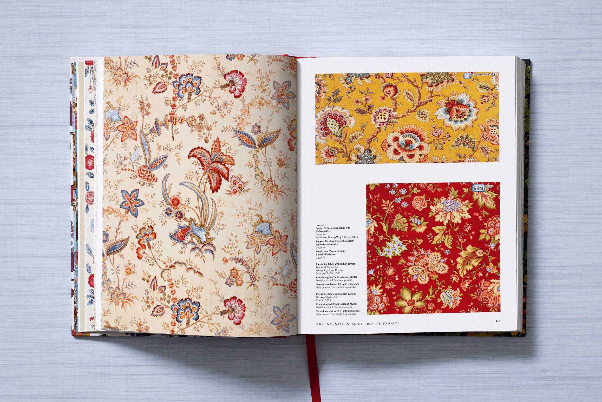 Taschen-The Book of Printed Fabrics. From the 16th century until today (German, French, English)-Fashion-Black-Deal-Outlet-by-ARCHIVIST