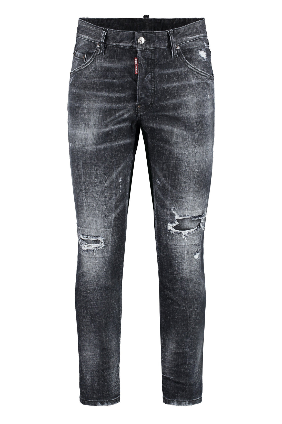 Dsquared2-OUTLET-SALE-5-pocket skinny jeans-ARCHIVIST