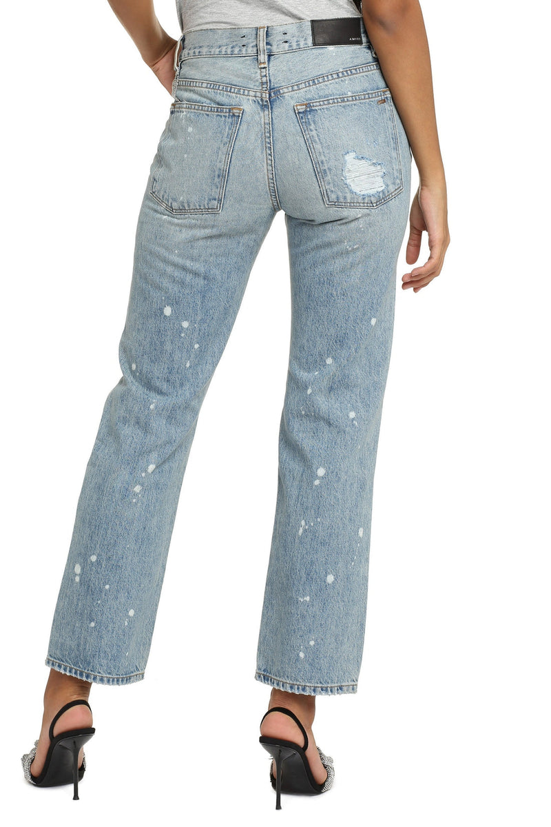 AMIRI-OUTLET-SALE-5-pocket straight-leg jeans-ARCHIVIST