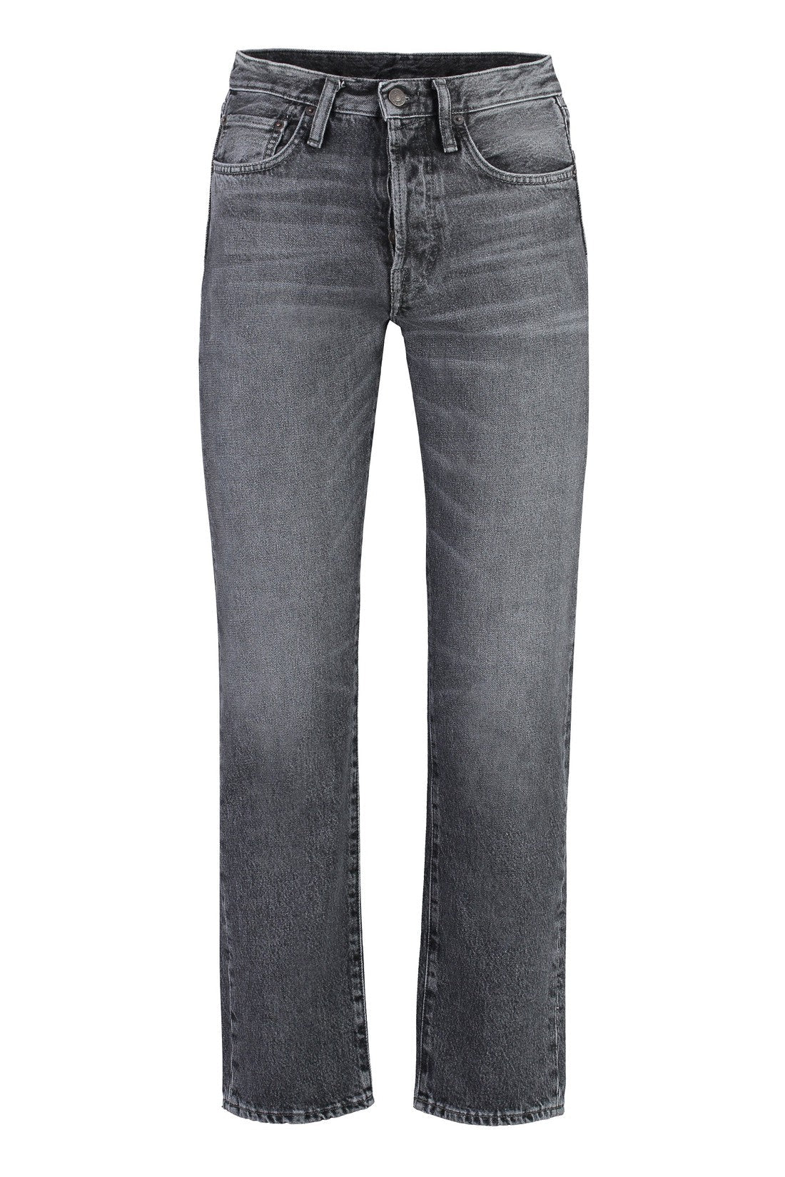 Acne Studios-OUTLET-SALE-5-pocket straight-leg jeans-ARCHIVIST