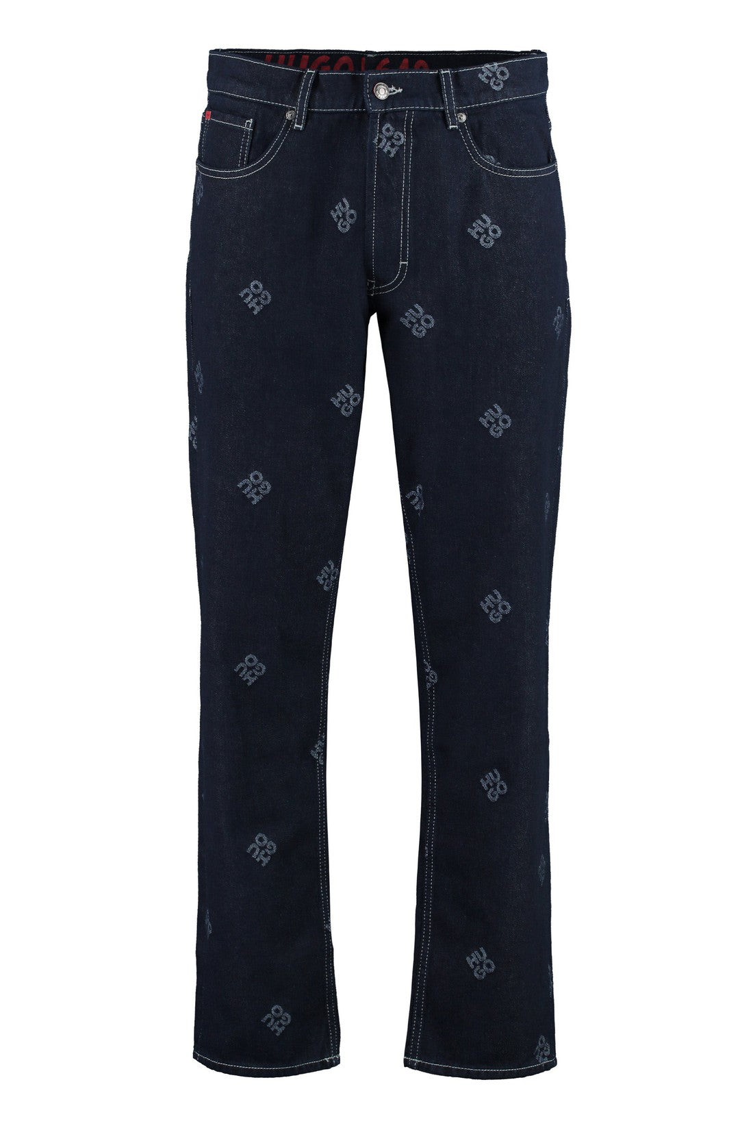 BOSS-OUTLET-SALE-5-pocket straight-leg jeans-ARCHIVIST