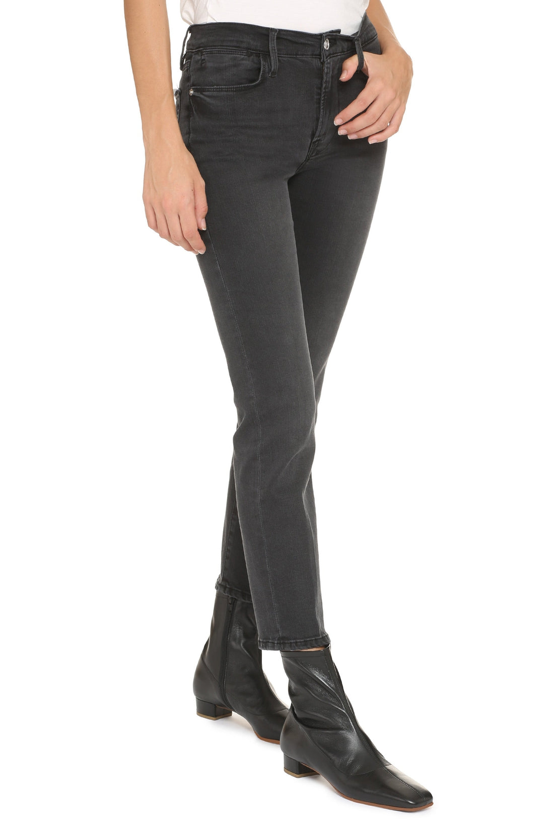 Frame-OUTLET-SALE-5-pocket straight-leg jeans-ARCHIVIST