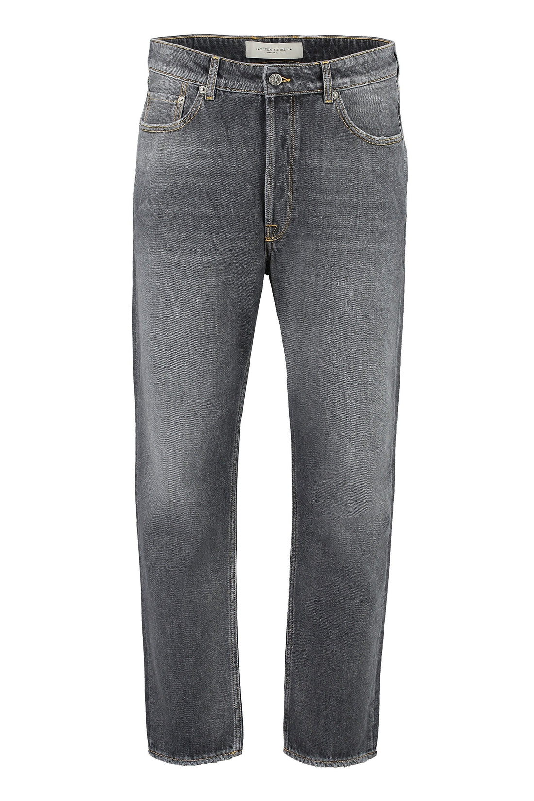 Golden Goose-OUTLET-SALE-5-pocket straight-leg jeans-ARCHIVIST
