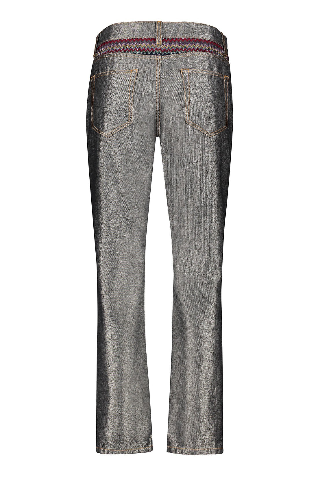 Missoni-OUTLET-SALE-5-pocket straight-leg jeans-ARCHIVIST