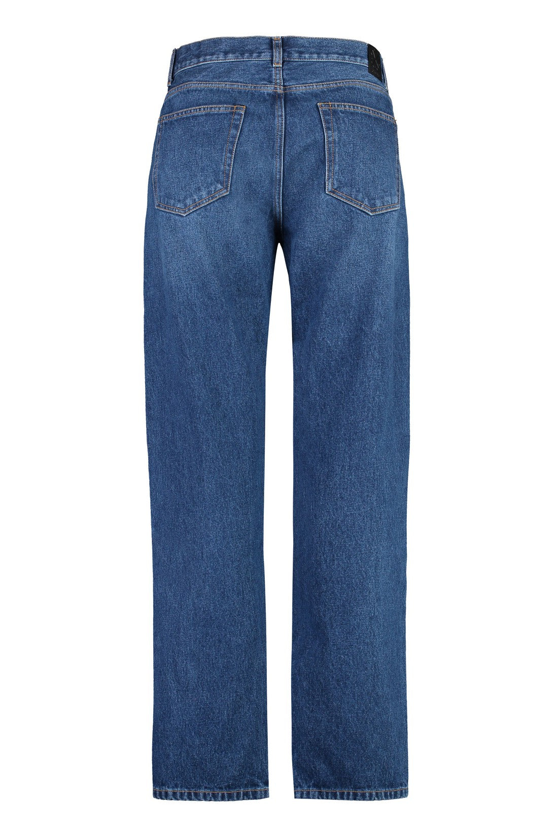 Off-White-OUTLET-SALE-5-pocket straight-leg jeans-ARCHIVIST