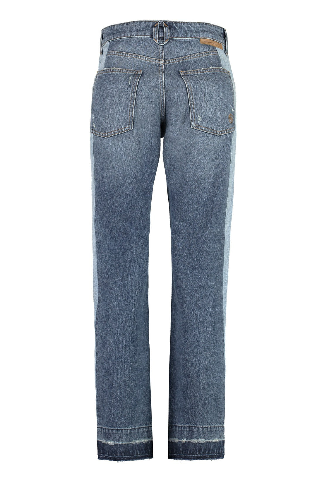 Stella McCartney-OUTLET-SALE-5-pocket straight-leg jeans-ARCHIVIST