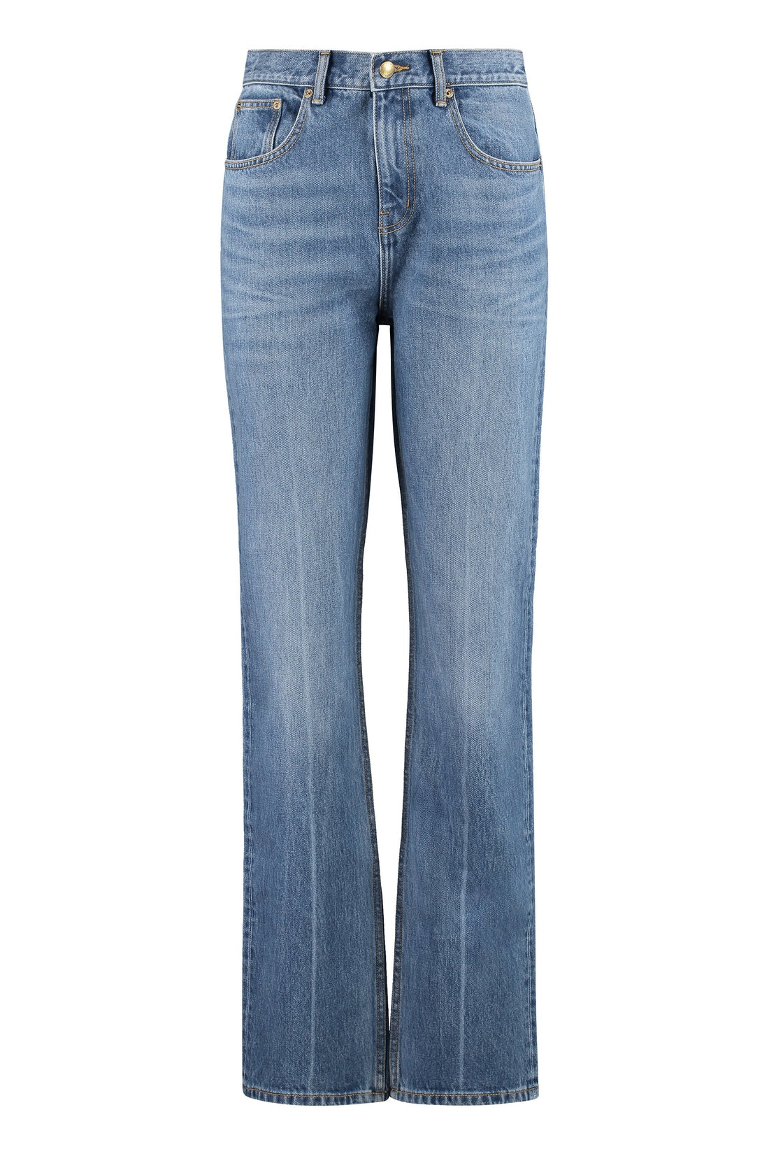 Tory Burch-OUTLET-SALE-5-pocket straight-leg jeans-ARCHIVIST