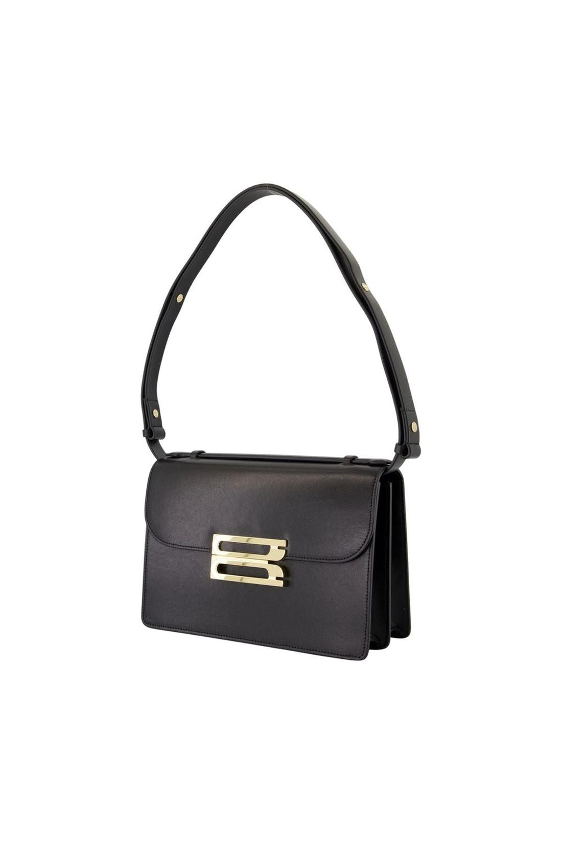 Dorian Schultertasche - Victoria Beckham - Leder - Schwarz-Taschen-Victoria Beckham-ARCHIVIST