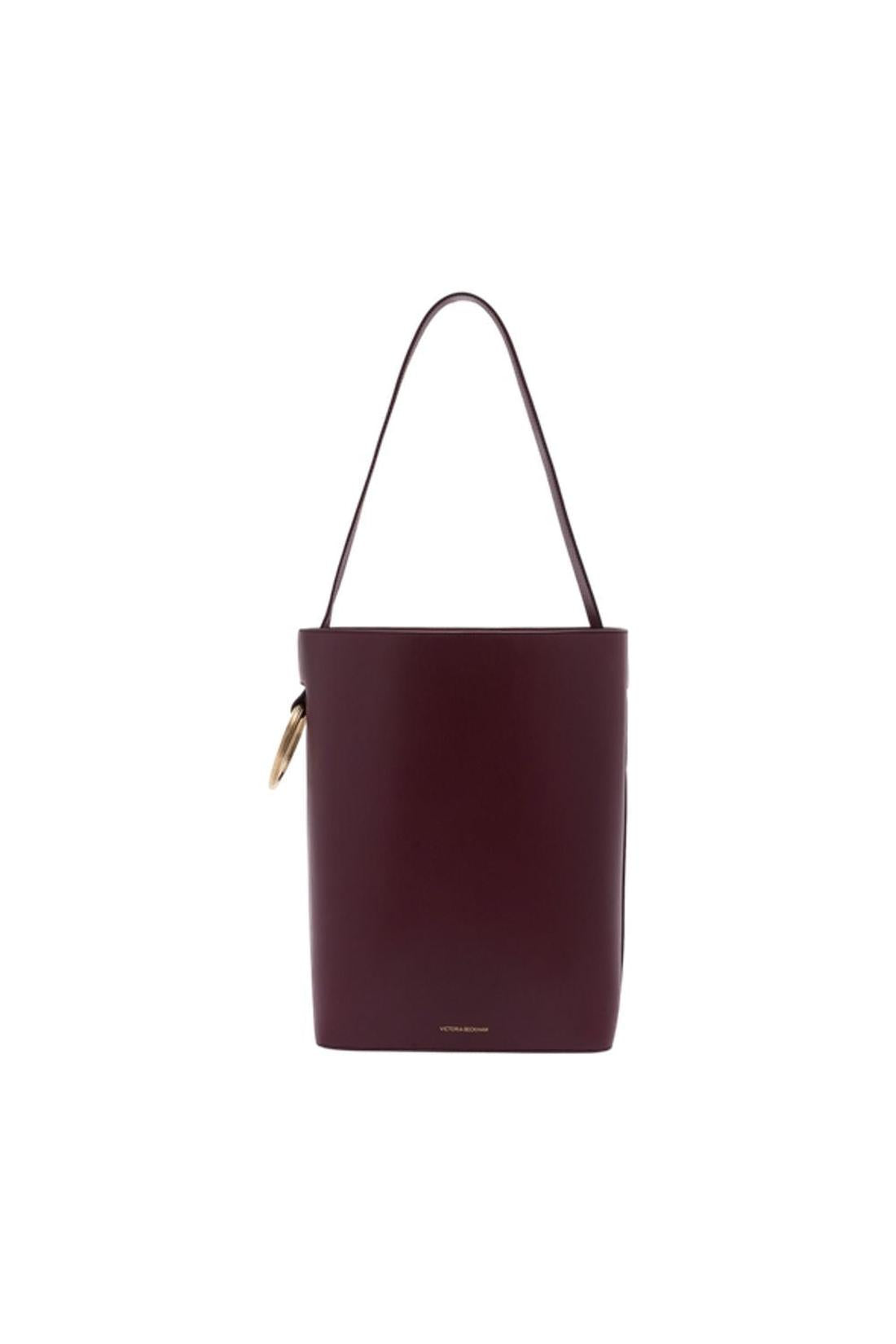 Victoria Beckham-Dia Bucket Cabas - Victoria Beckham - Leder - Bordeaux-Taschen-Black-Deal-Outlet-by-ARCHIVIST