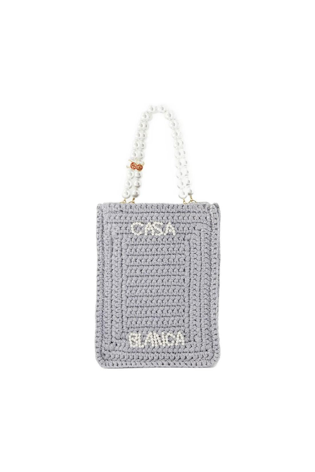 Cabas Pearl Mini - Casablanca - Synthetic - Gray