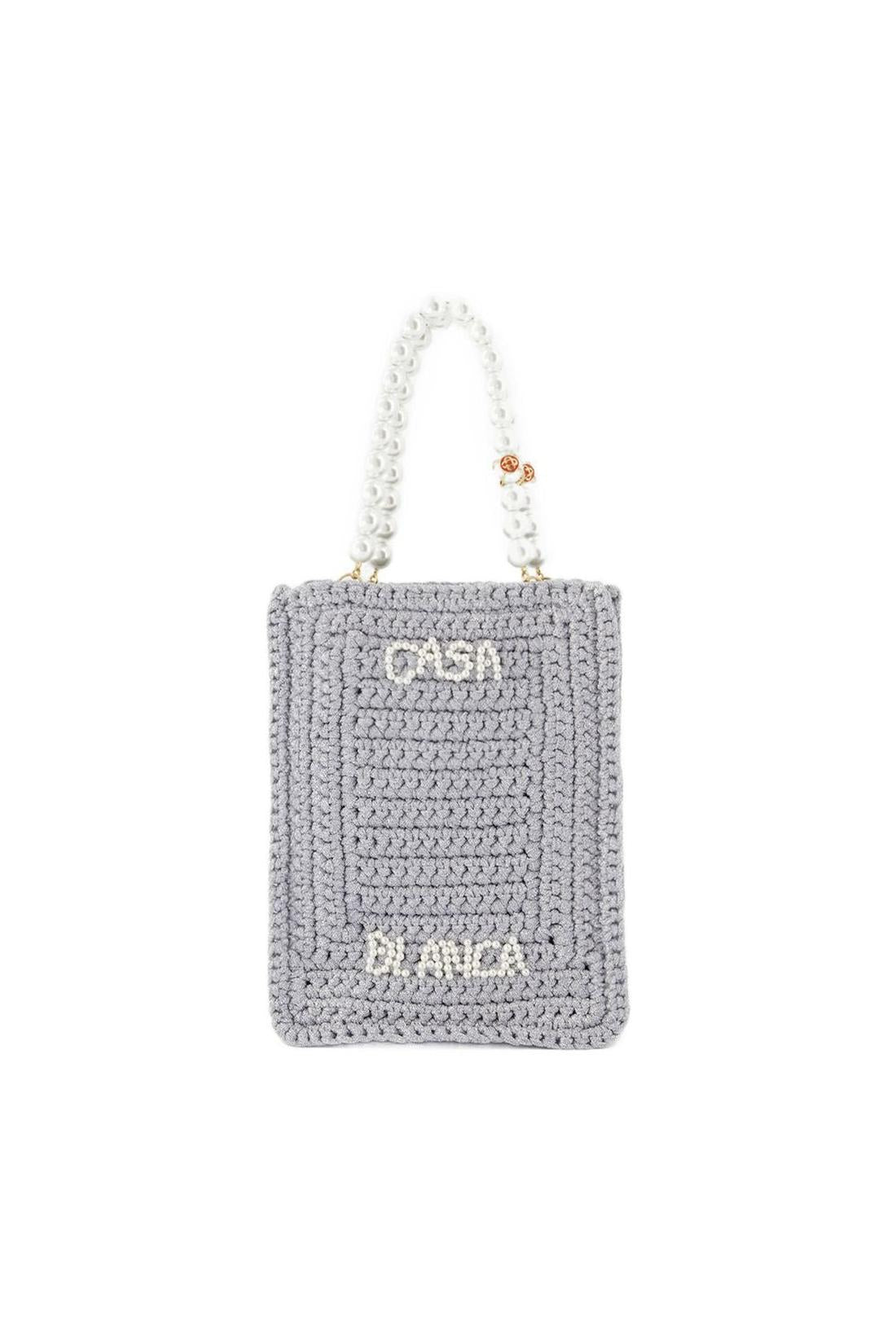 Cabas Pearl Mini - Casablanca - Synthetic - Gray