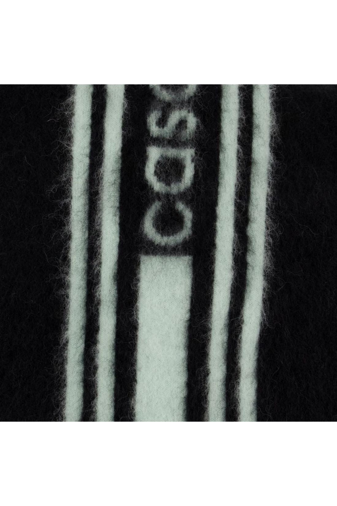 Casablanca-Mohair-Schal - Casablanca - Wolle - Schwarz-Outdoor-Black-Deal-Outlet-by-ARCHIVIST