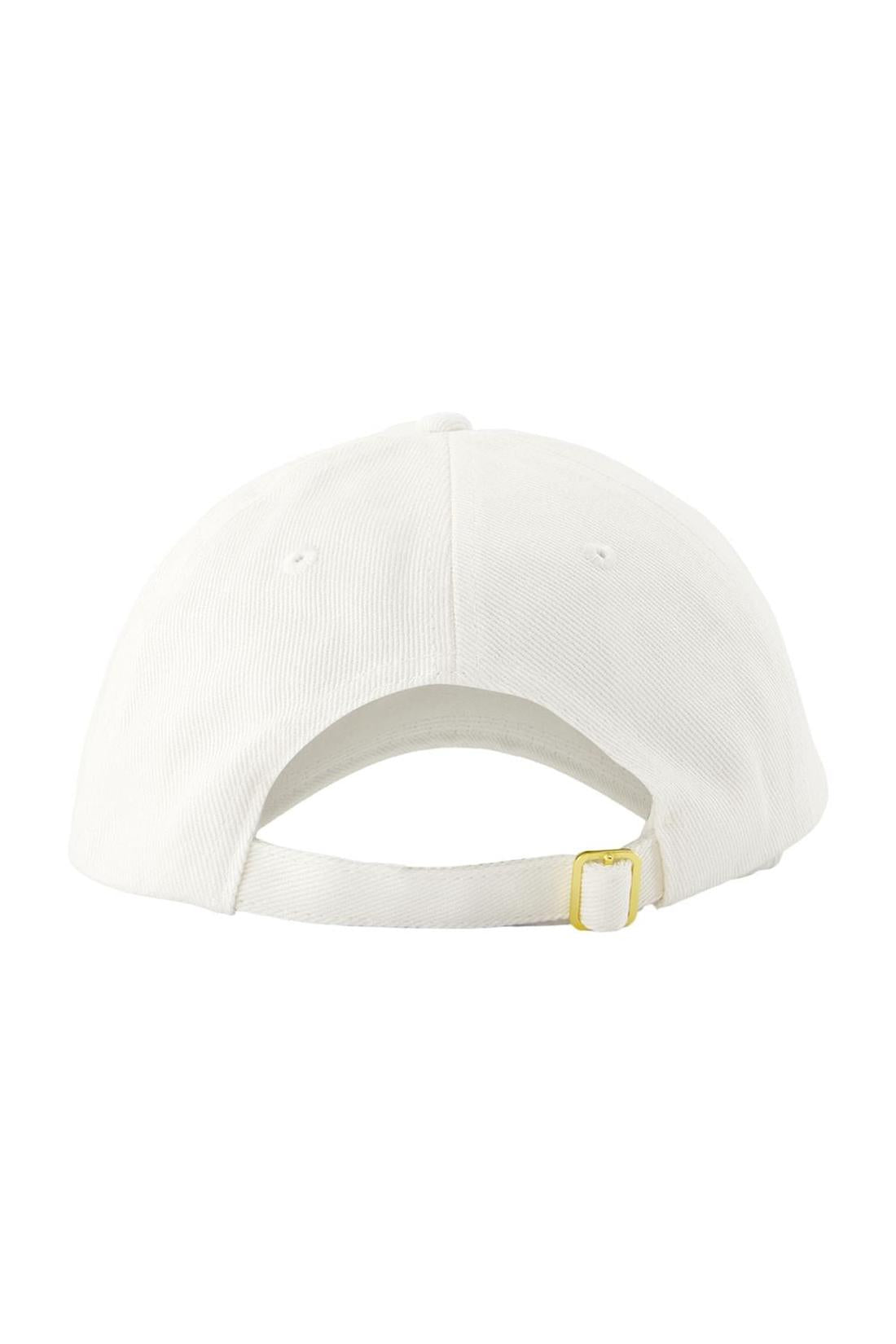 Casablanca-Casa Way Mountain Cap - Casablanca - Baumwolle - Weiß-Outdoor-Black-Deal-Outlet-by-ARCHIVIST