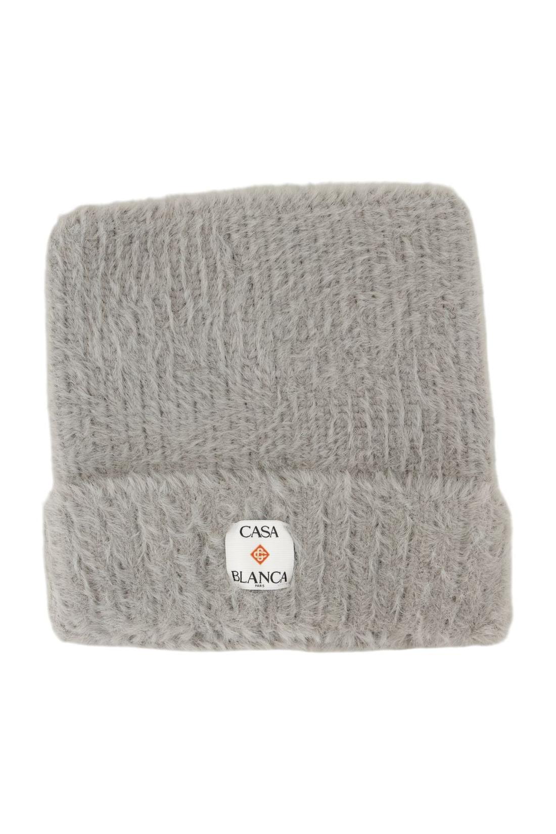 Casablanca-Mütze Fluffy Square - Casablanca - Nylon - Grau-Outdoor-Black-Deal-Outlet-by-ARCHIVIST