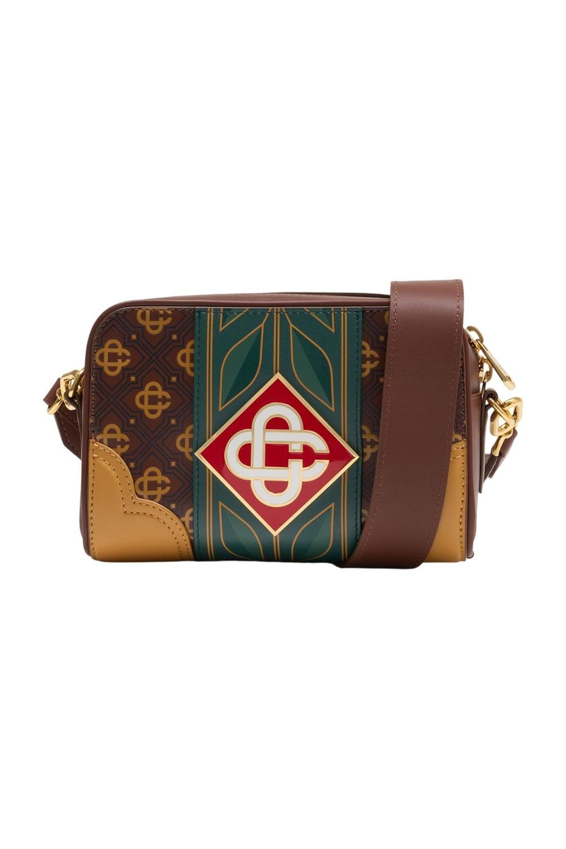 Monogramm-Schultertasche - Casablanca - Leder - Multi-Taschen-Casablanca-One size-multicolor-ARCHIVIST