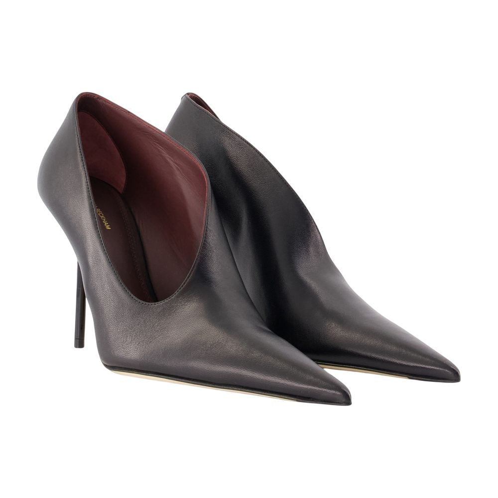 Pumps „Sloan Sculptural 100“ – Victoria Beckham – Leder – Schwarz