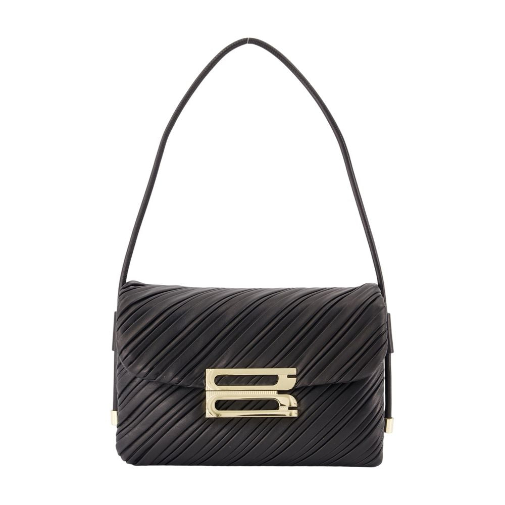 Umhängetasche „Soft Dorian“ – Victoria Beckham – Leder – Schwarz