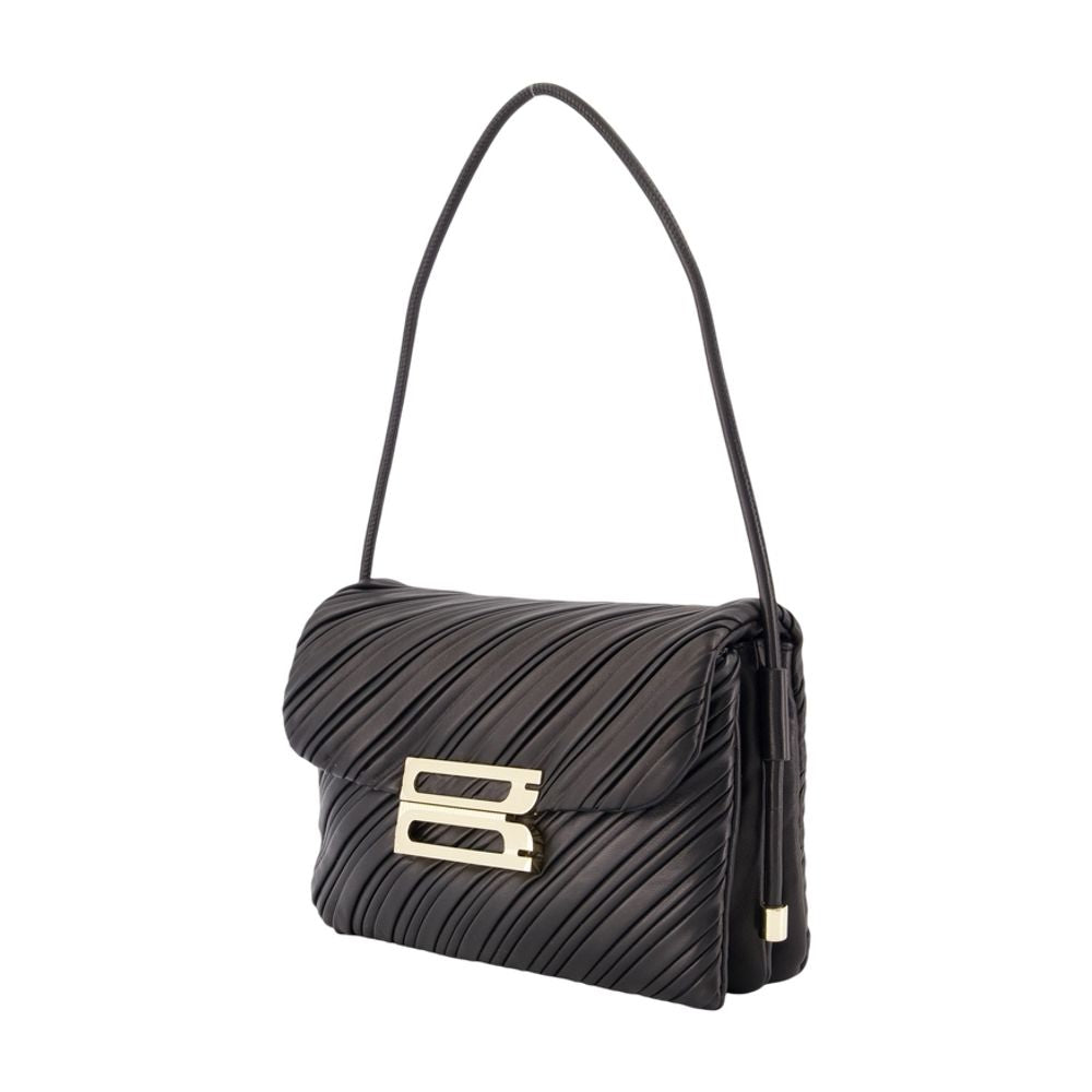 Umhängetasche „Soft Dorian“ – Victoria Beckham – Leder – Schwarz