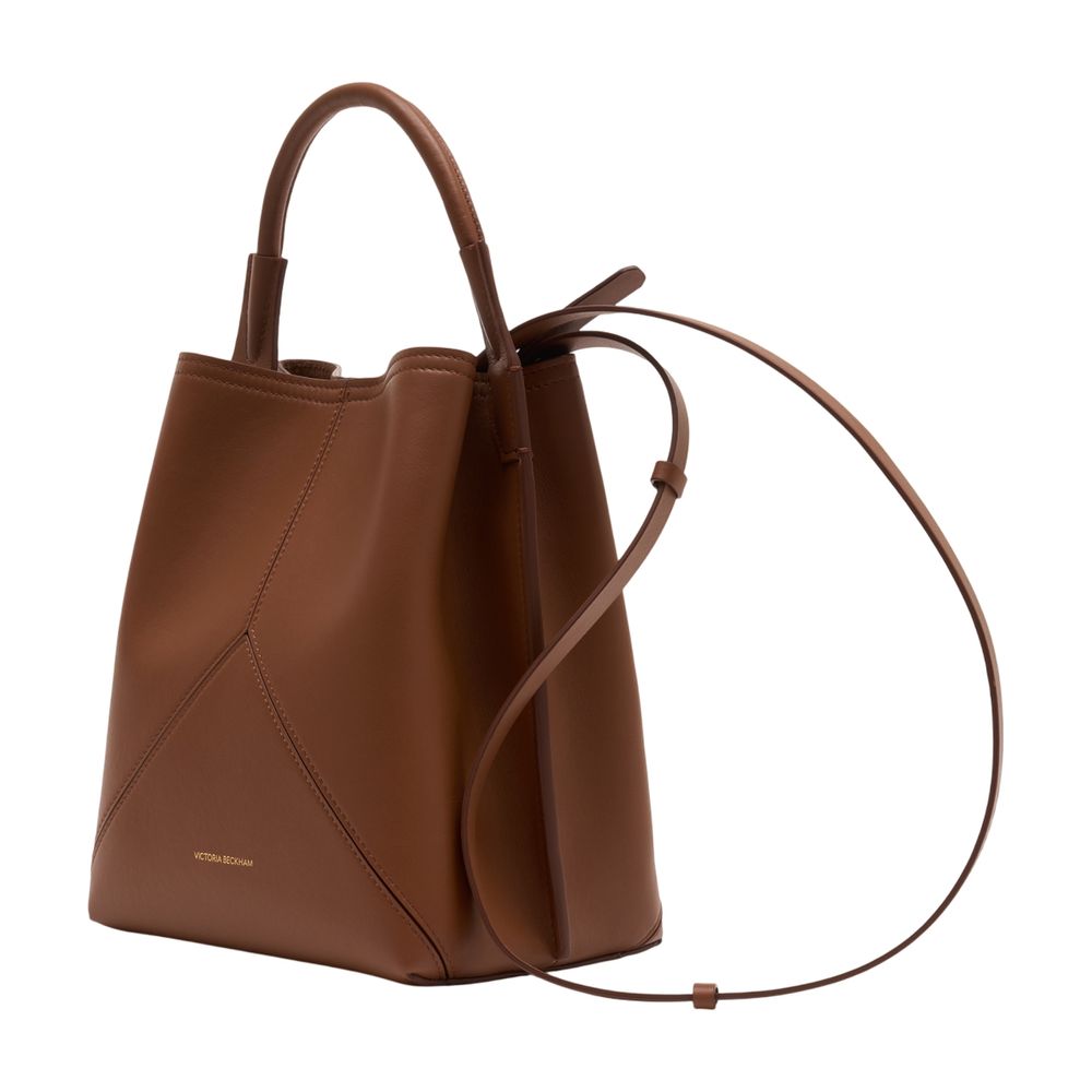 Victoria Bucket Handtasche – Victoria Beckham – Leder – Braun