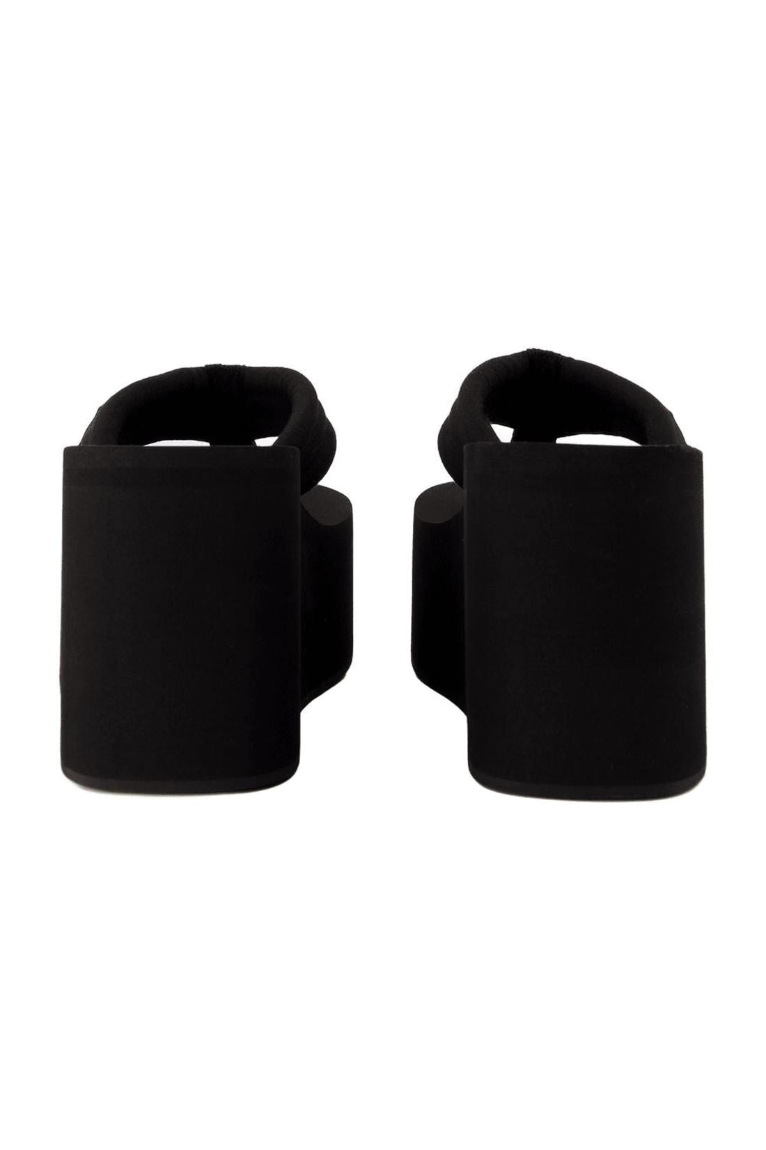 Wedge-Sandalen - Coperni - Leder - Schwarz