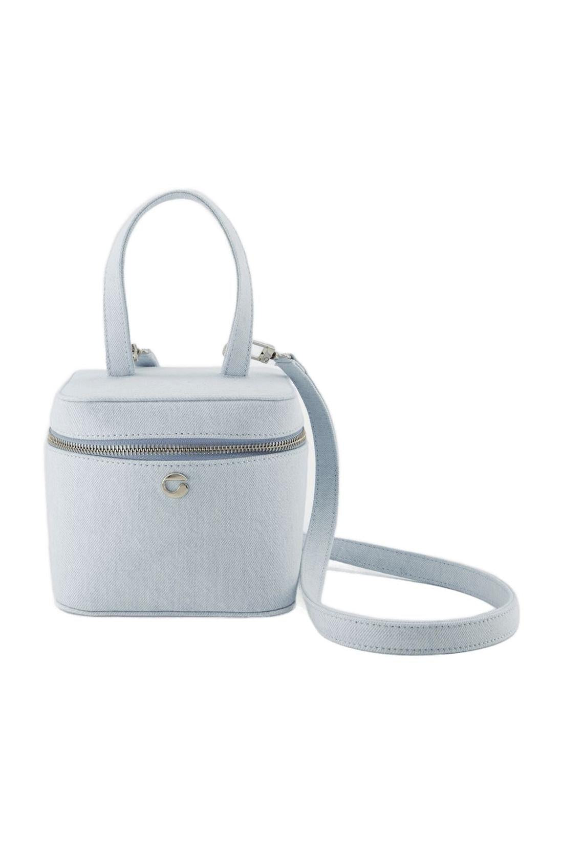 Denim Vanit-E Tasche - Coperni - Baumwolle - Blau