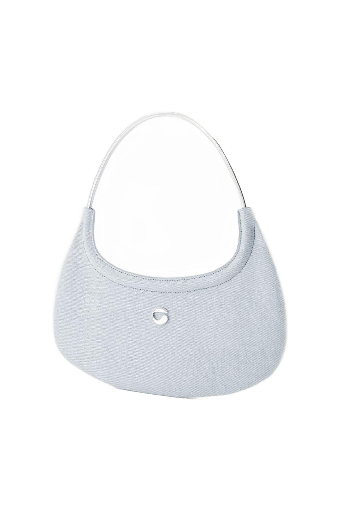 Ring Baguette Swipe Tasche - Coperni - Denim - Blau