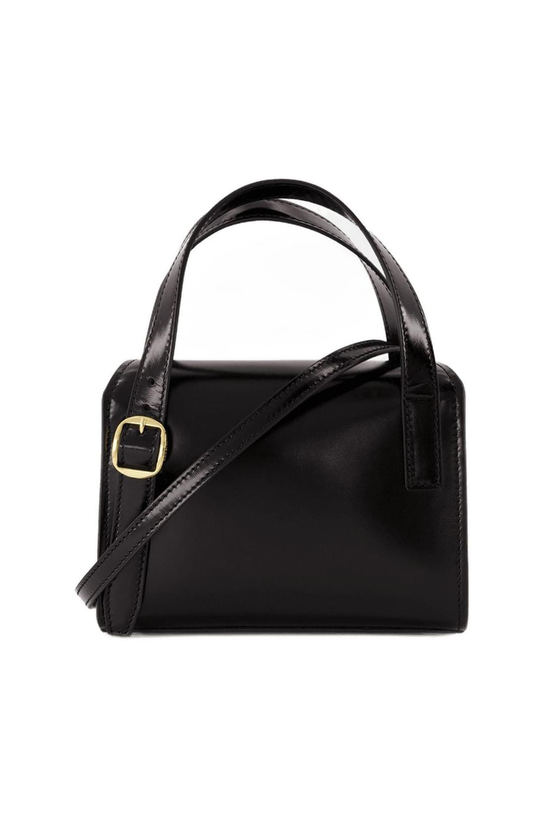 Mini Belt Handbag - Coperni - Leather - Black