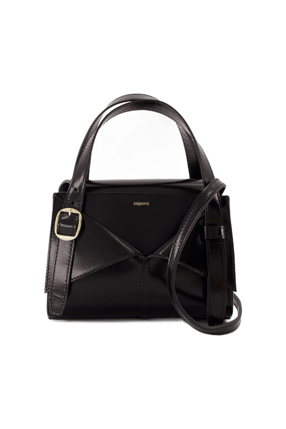 Mini Belt Handbag - Coperni - Leather - Black