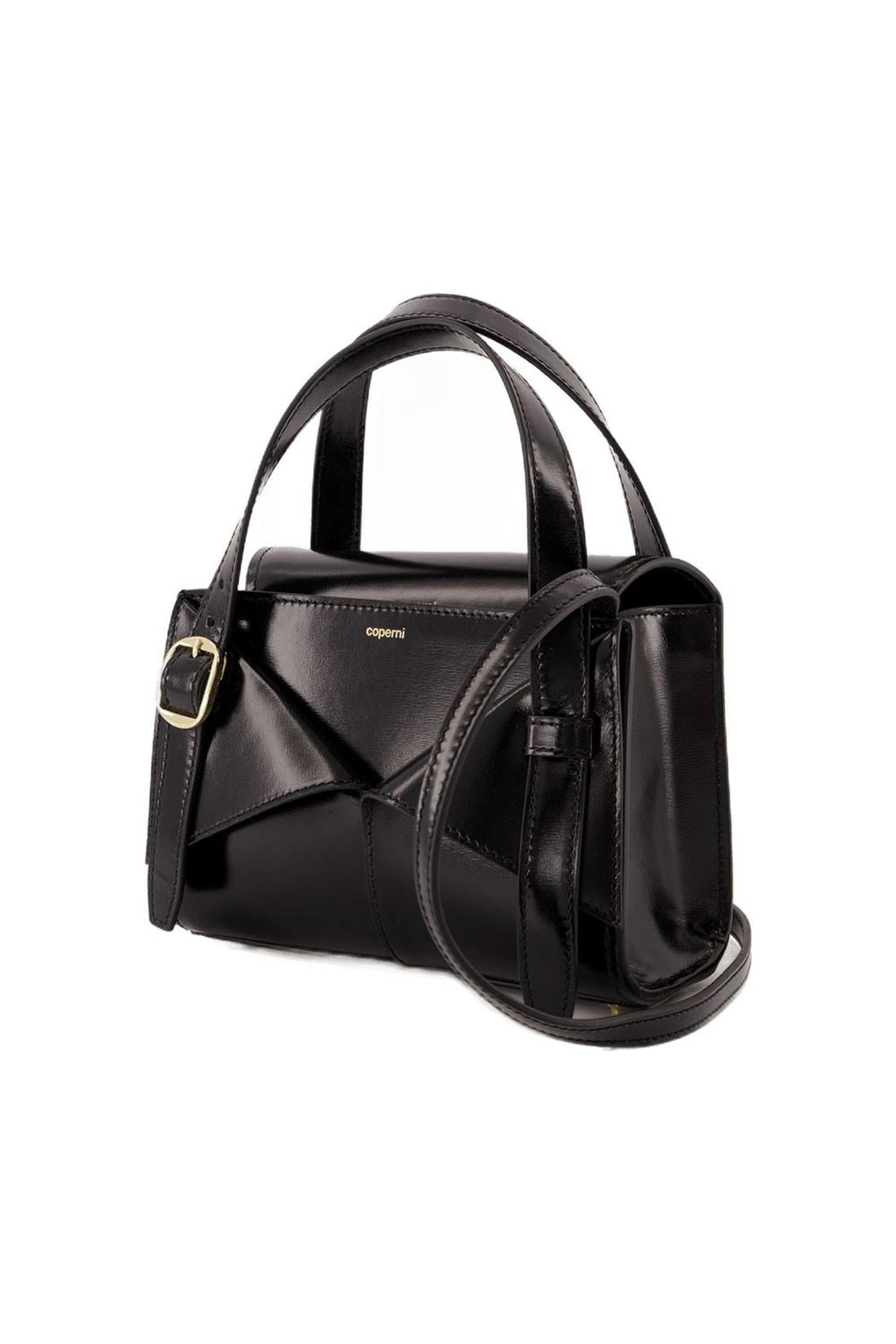 Mini Belt Handbag - Coperni - Leather - Black