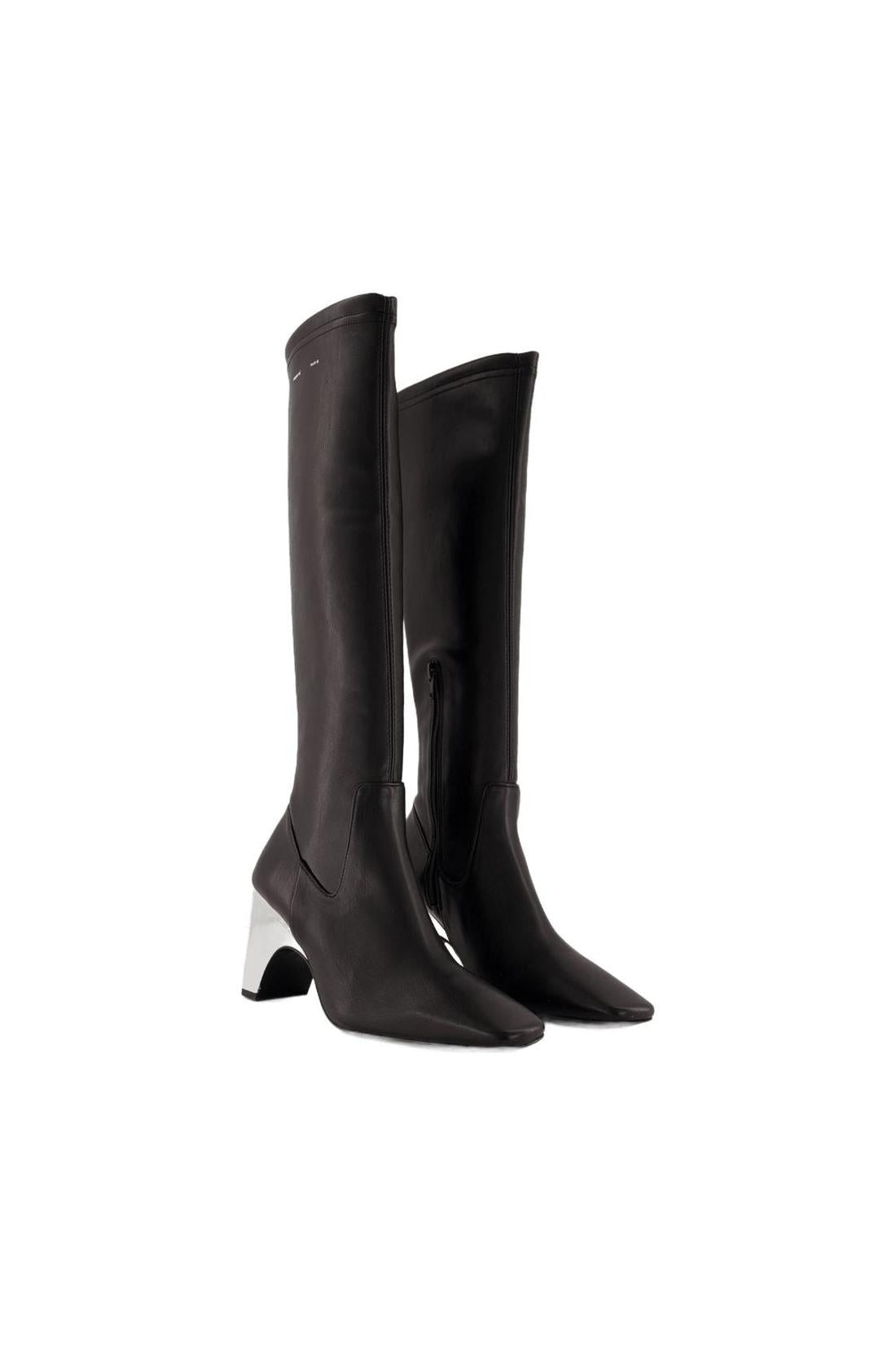 Bridge Stretch Boots - Coperni - Leather - Black