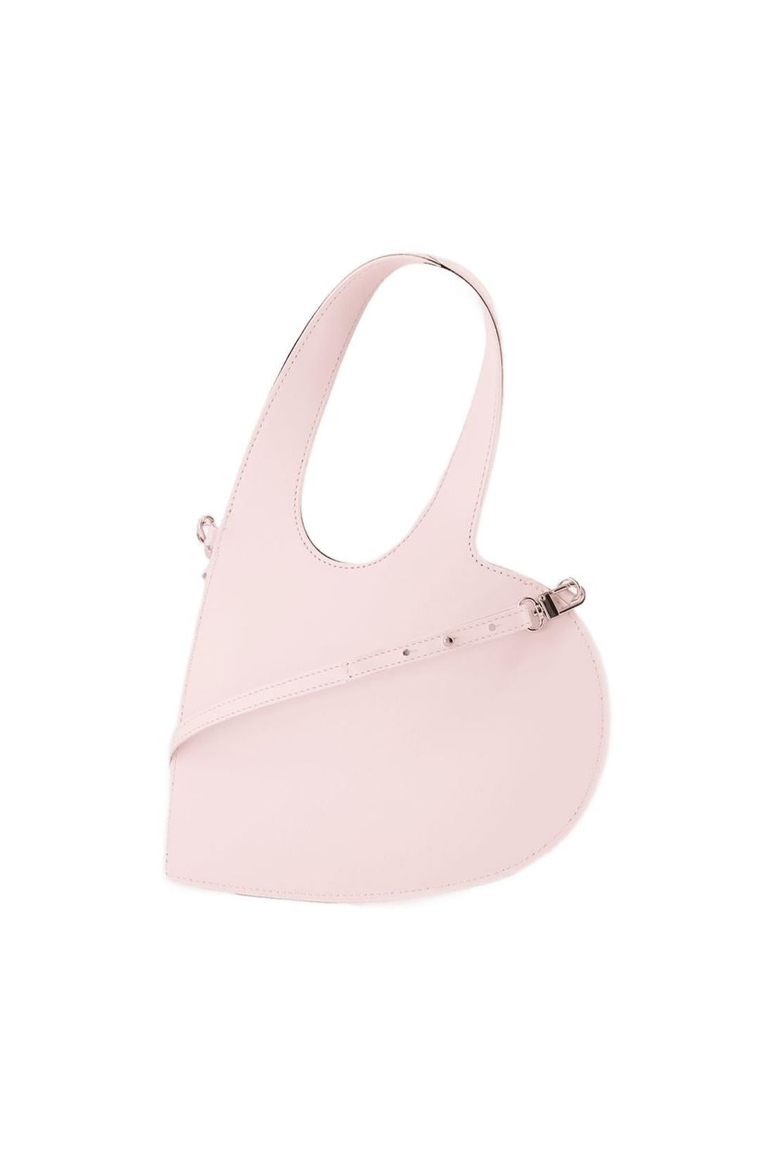 Sac bandoulière Baby Heart - Coperni - Cuir - Rose