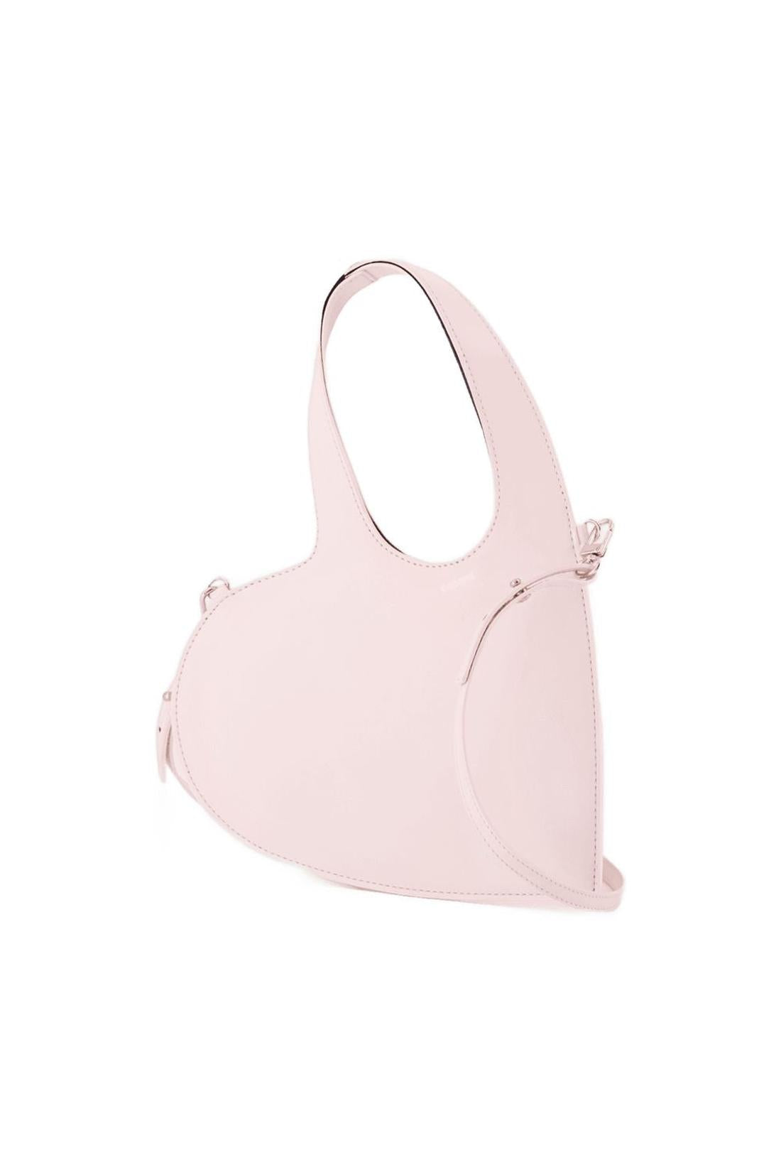 Sac bandoulière Baby Heart - Coperni - Cuir - Rose