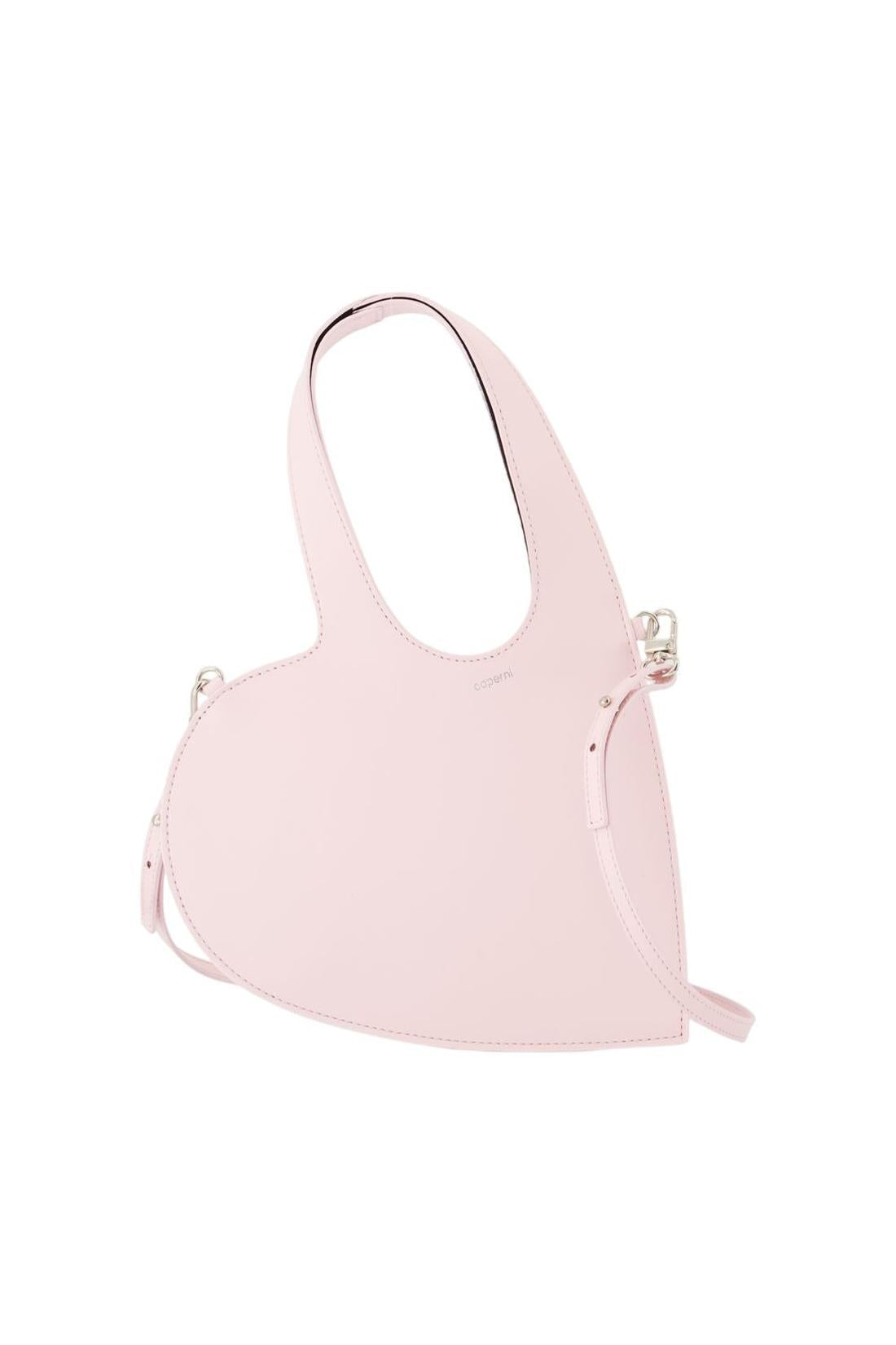 Sac bandoulière Baby Heart - Coperni - Cuir - Rose
