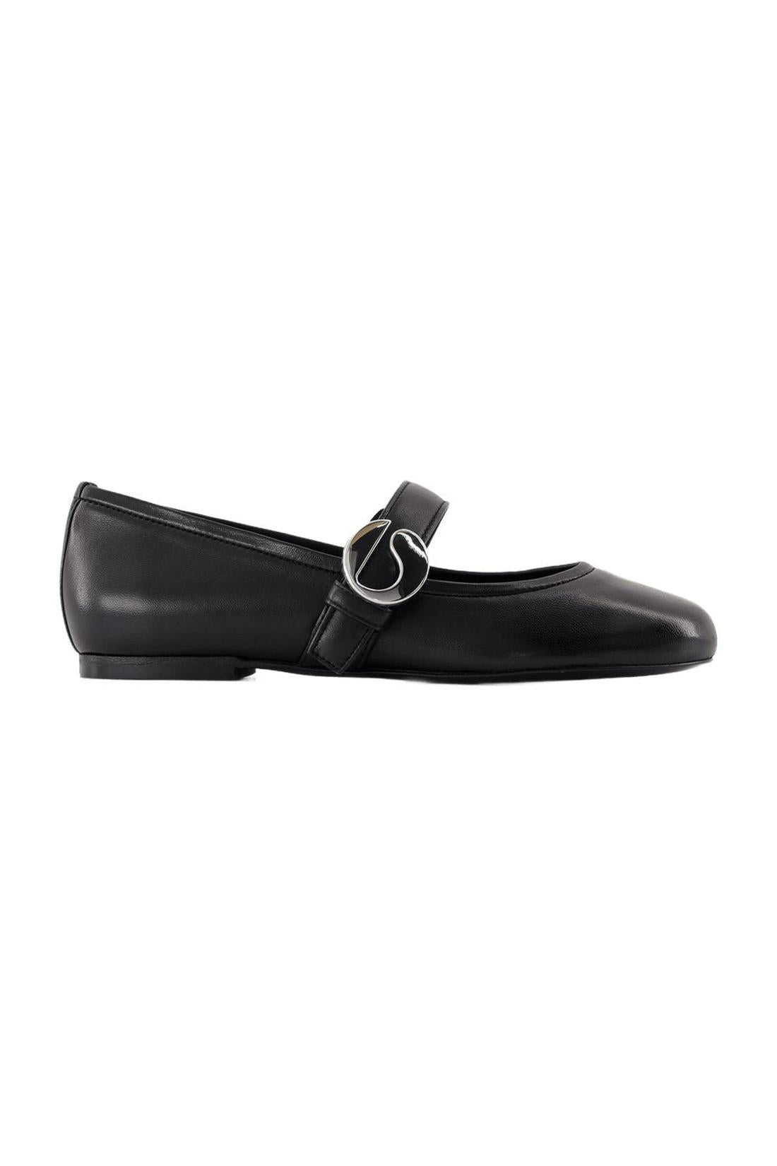 Belt Ballerinas - Coperni - Leather - Black