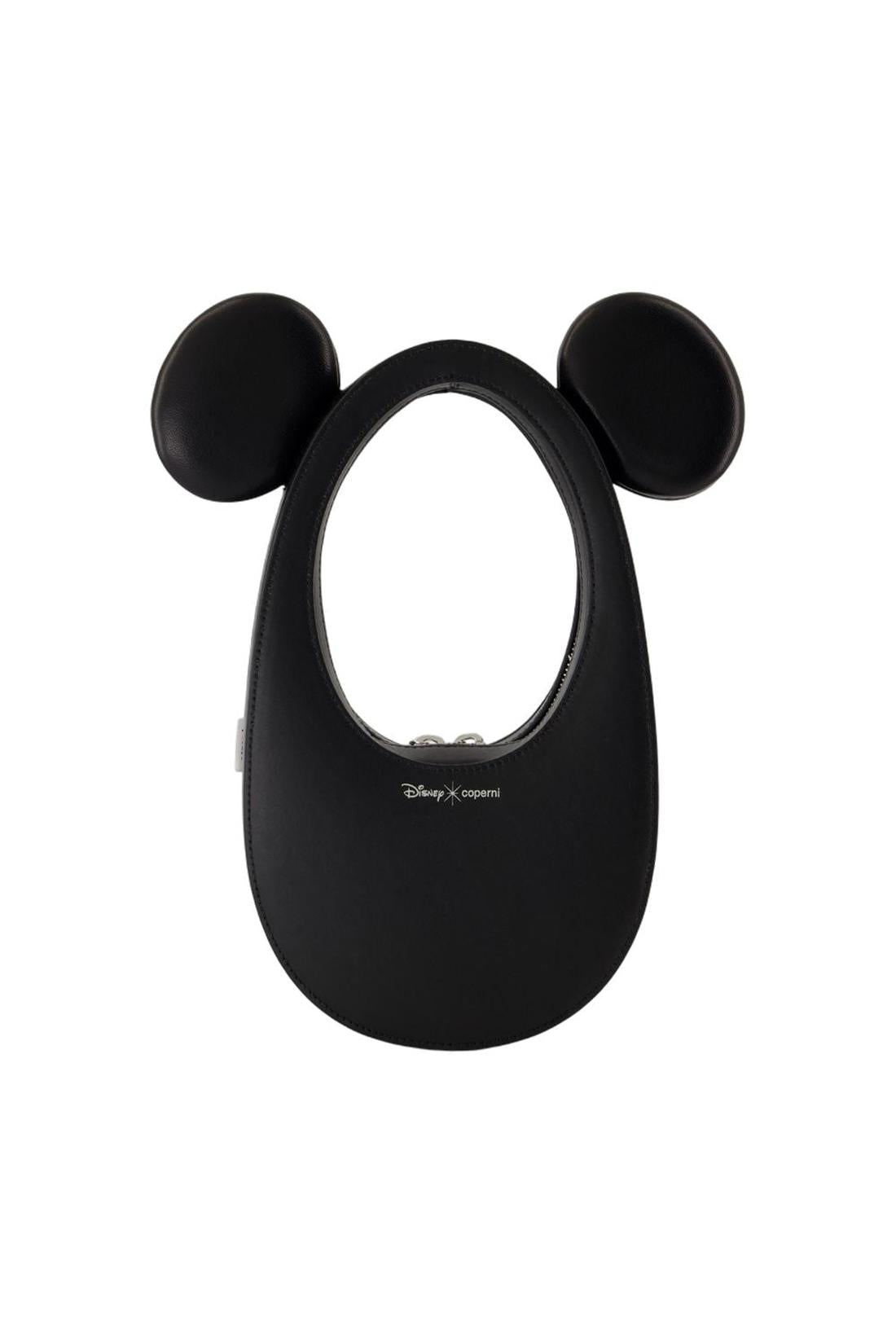 Handtasche Mickey Mini Swipe - Coperni x Disney - Leder - Schwarz-Taschen-Coperni-One size-black-ARCHIVIST
