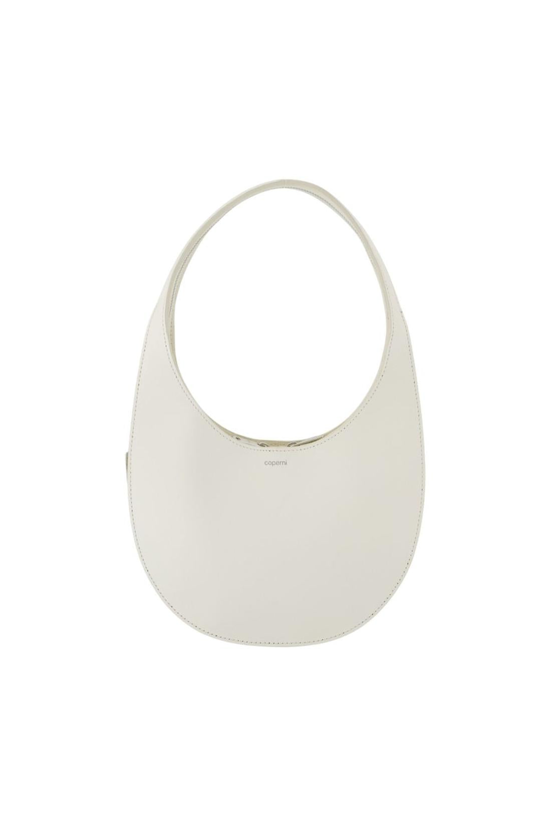 Gusset Swipe double handbag - Coperni - leather - white