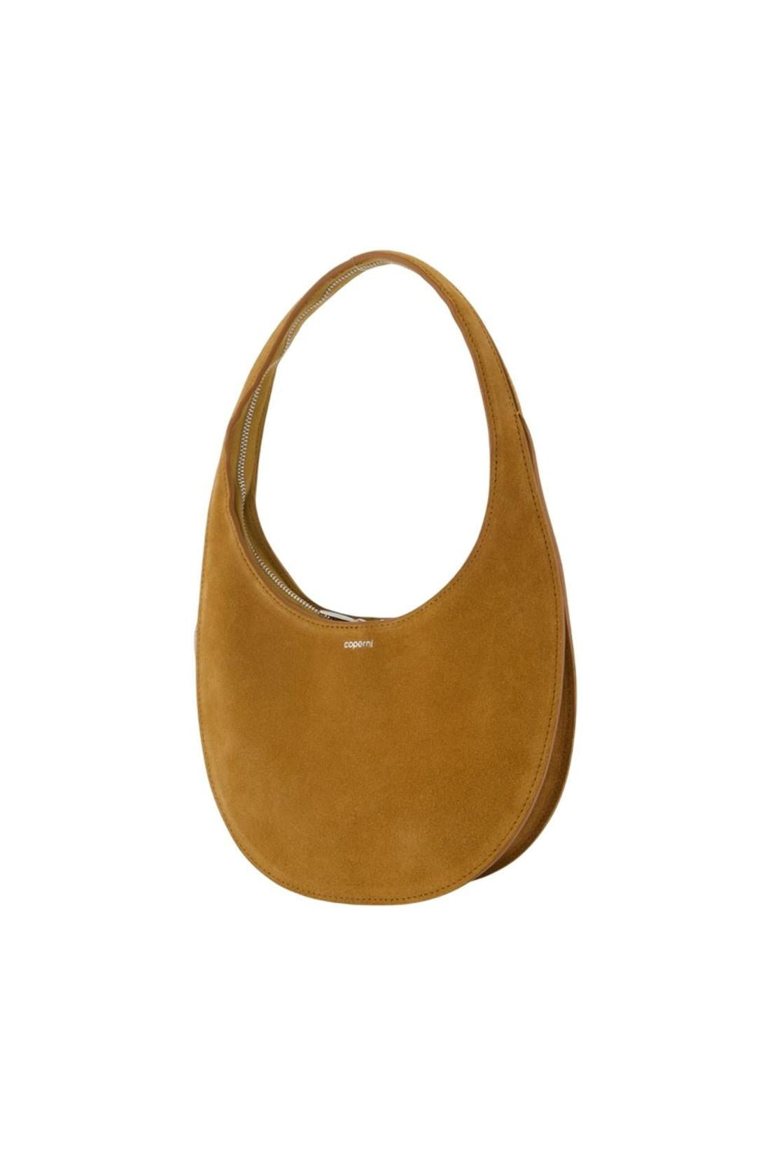 Gusset Swipe double handbag - Coperni - leather - brown